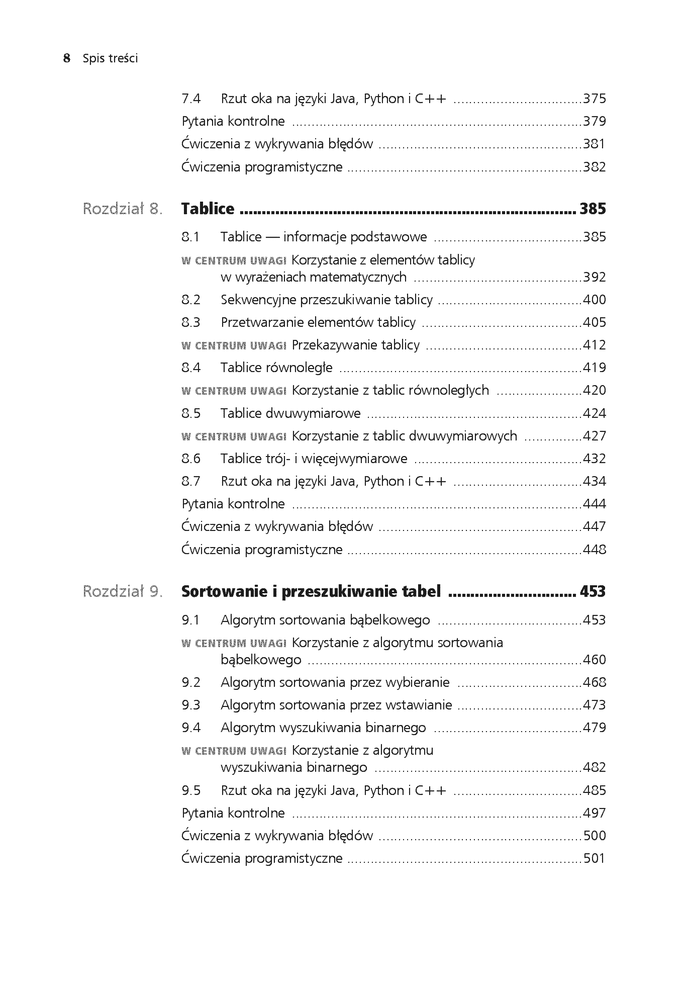 Fragment „Projektowanie oprogramowania dla zupełnie początkujących. Owoce programowania. Wydanie V” — strona 6 z 30