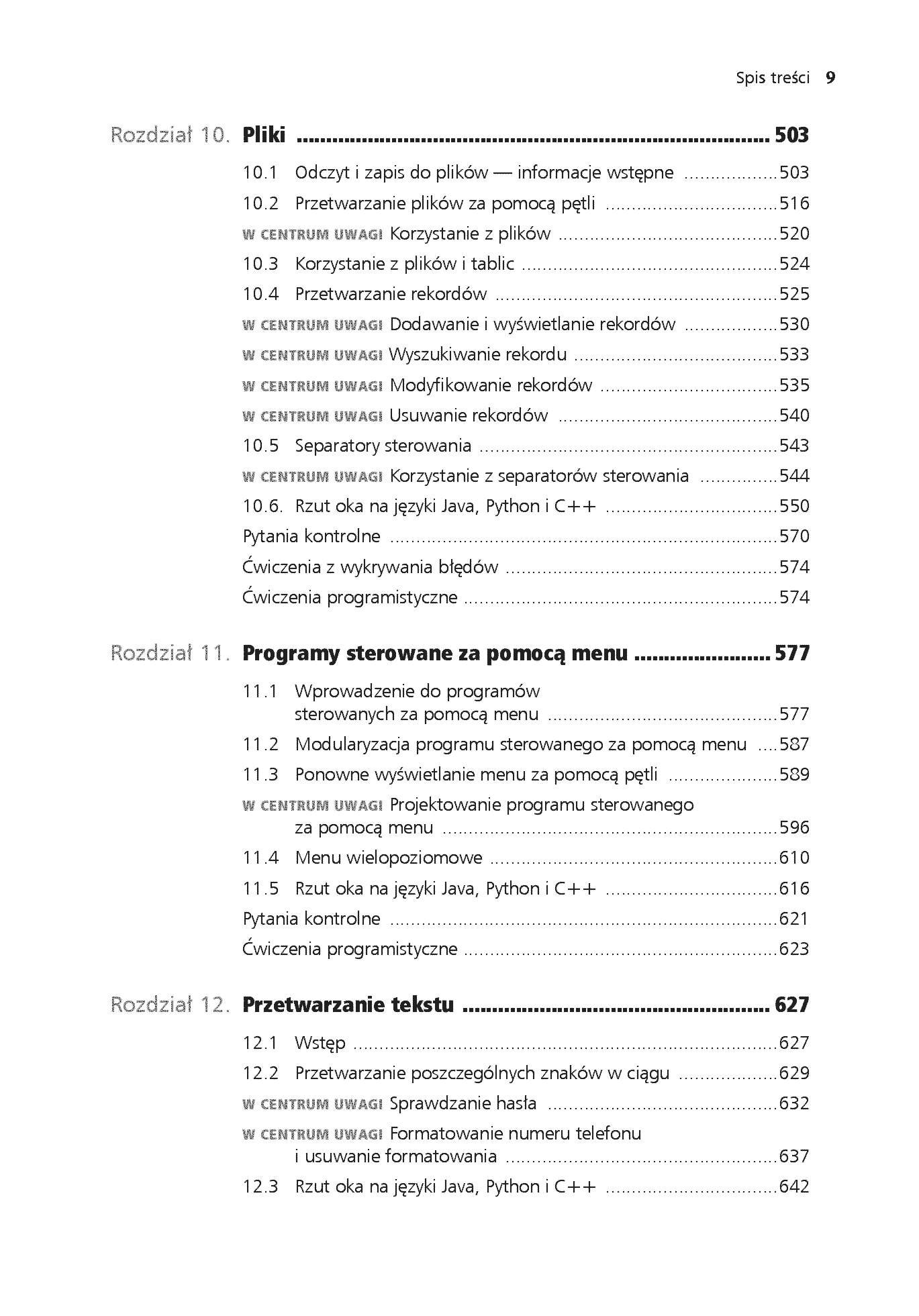 Fragment „Projektowanie oprogramowania dla zupełnie początkujących. Owoce programowania. Wydanie V” — strona 7 z 30