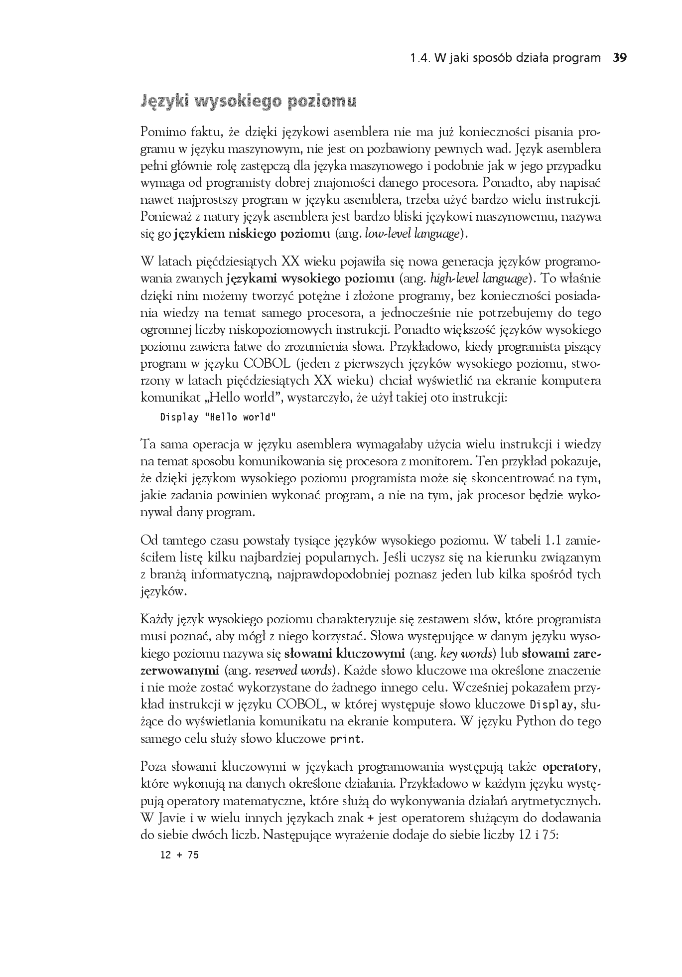 Fragment „Projektowanie oprogramowania dla zupełnie początkujących. Owoce programowania. Wydanie V” — strona 27 z 30