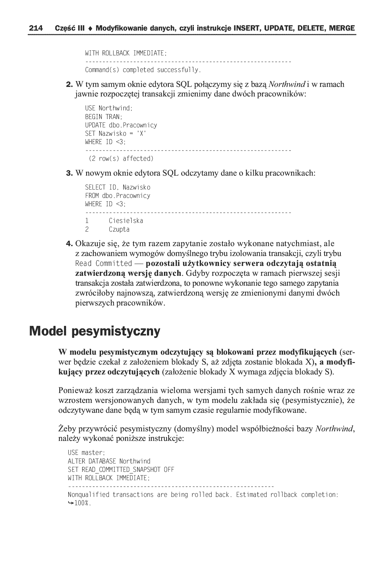 Fragment „Praktyczny kurs SQL. Wydanie II” — strona 24 z 30