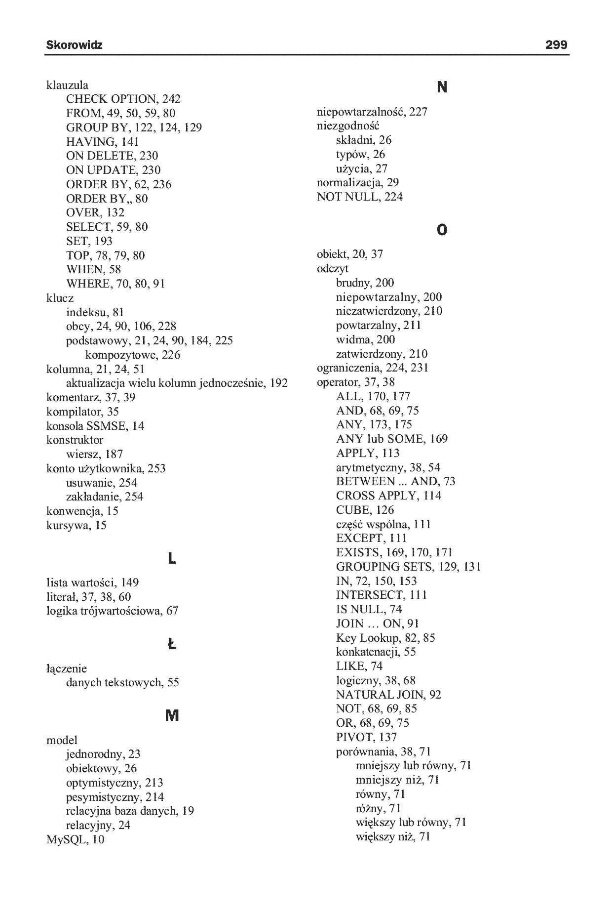 Fragment „Praktyczny kurs SQL. Wydanie II” — strona 28 z 30
