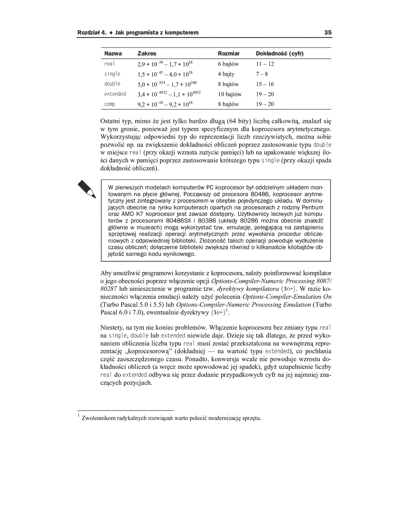 Fragment „Praktyczny kurs Turbo Pascala. Wydanie IV” — strona 10 z 11