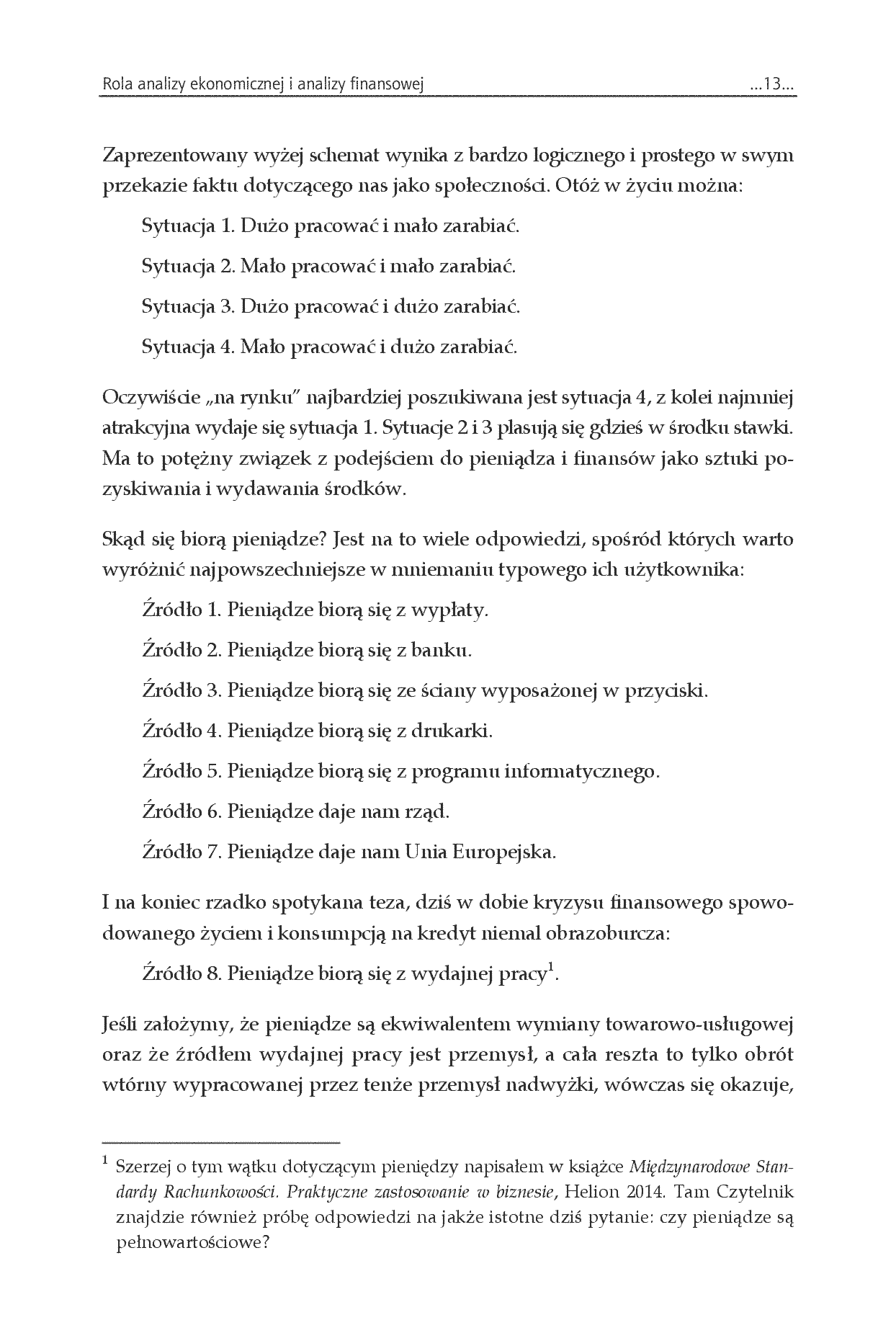 Fragment „Planowanie i ocena rentowności przedsięwzięcia. Finanse z arkuszem kalkulacyjnym” — strona 7 z 20