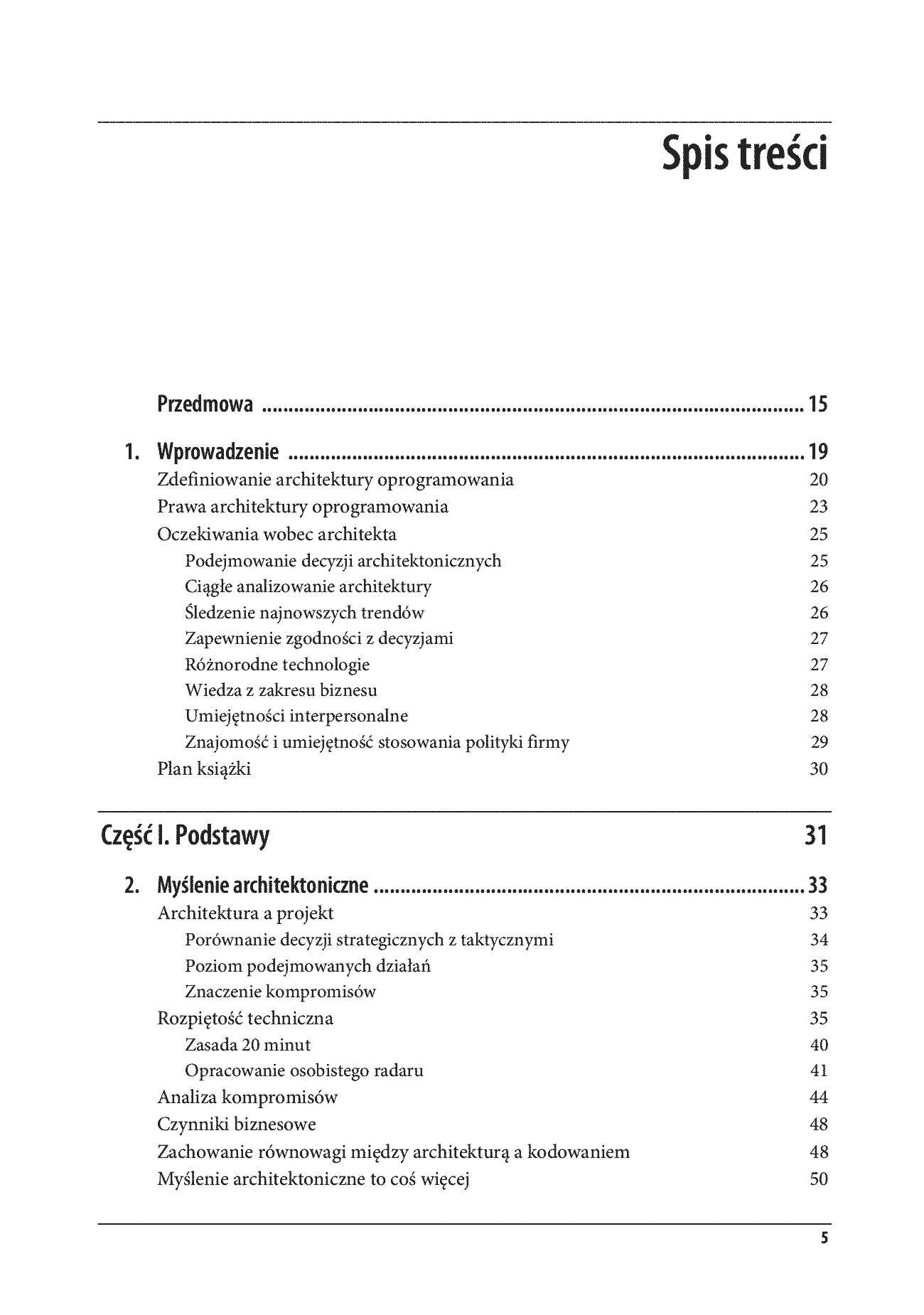 Fragment „Podstawy architektury oprogramowania dla inżynierów. Wydanie II” — strona 3 z 28