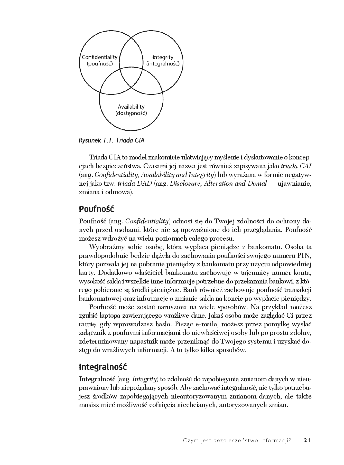 Fragment „Podstawy bezpieczeństwa informacji. Praktyczne wprowadzenie” — strona 13 z 30