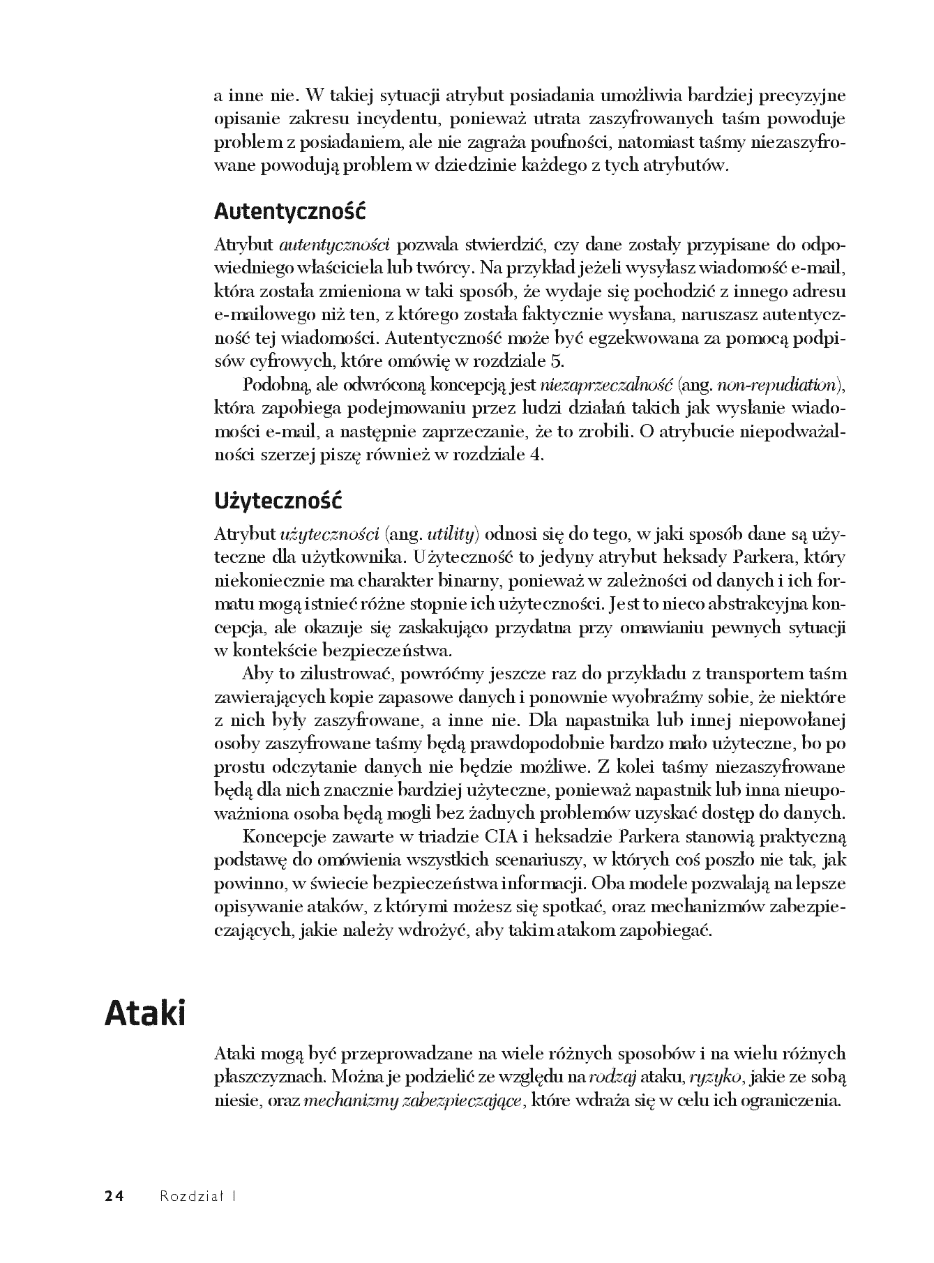 Fragment „Podstawy bezpieczeństwa informacji. Praktyczne wprowadzenie” — strona 16 z 30