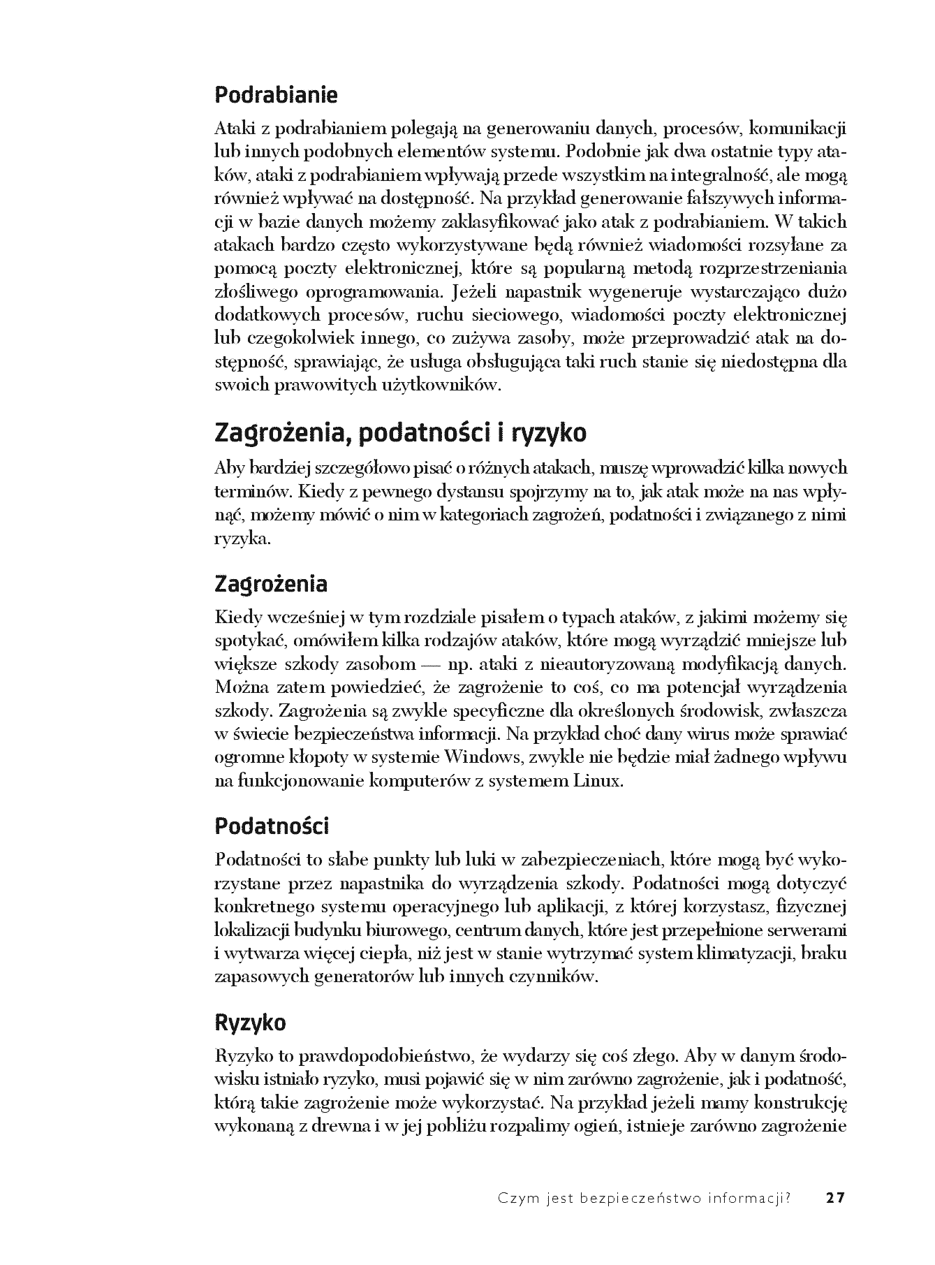 Fragment „Podstawy bezpieczeństwa informacji. Praktyczne wprowadzenie” — strona 19 z 30