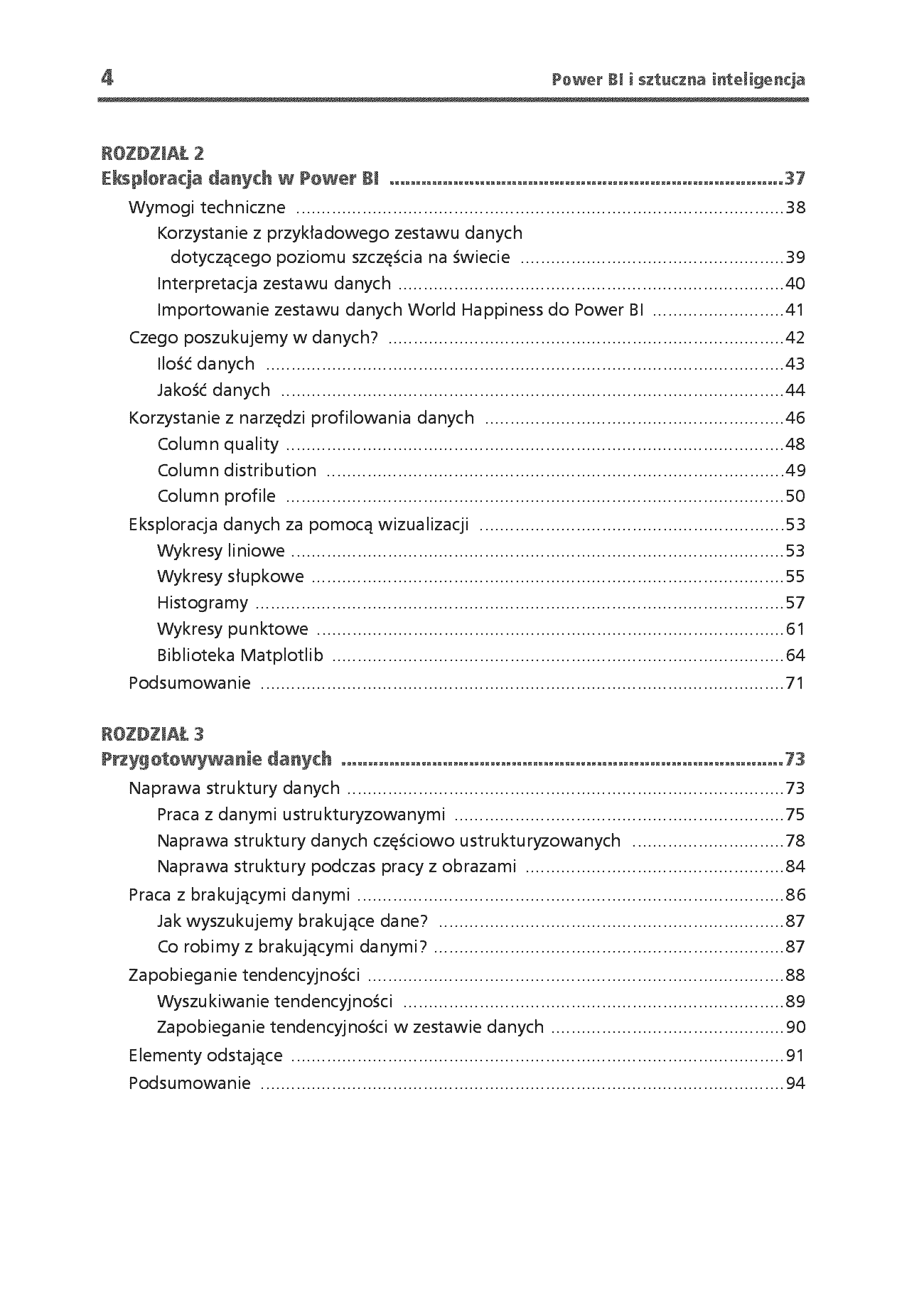 Fragment „Power BI i sztuczna inteligencja. Jak w pełni wykorzystać funkcje AI dostępne w Power BI” — strona 4 z 30
