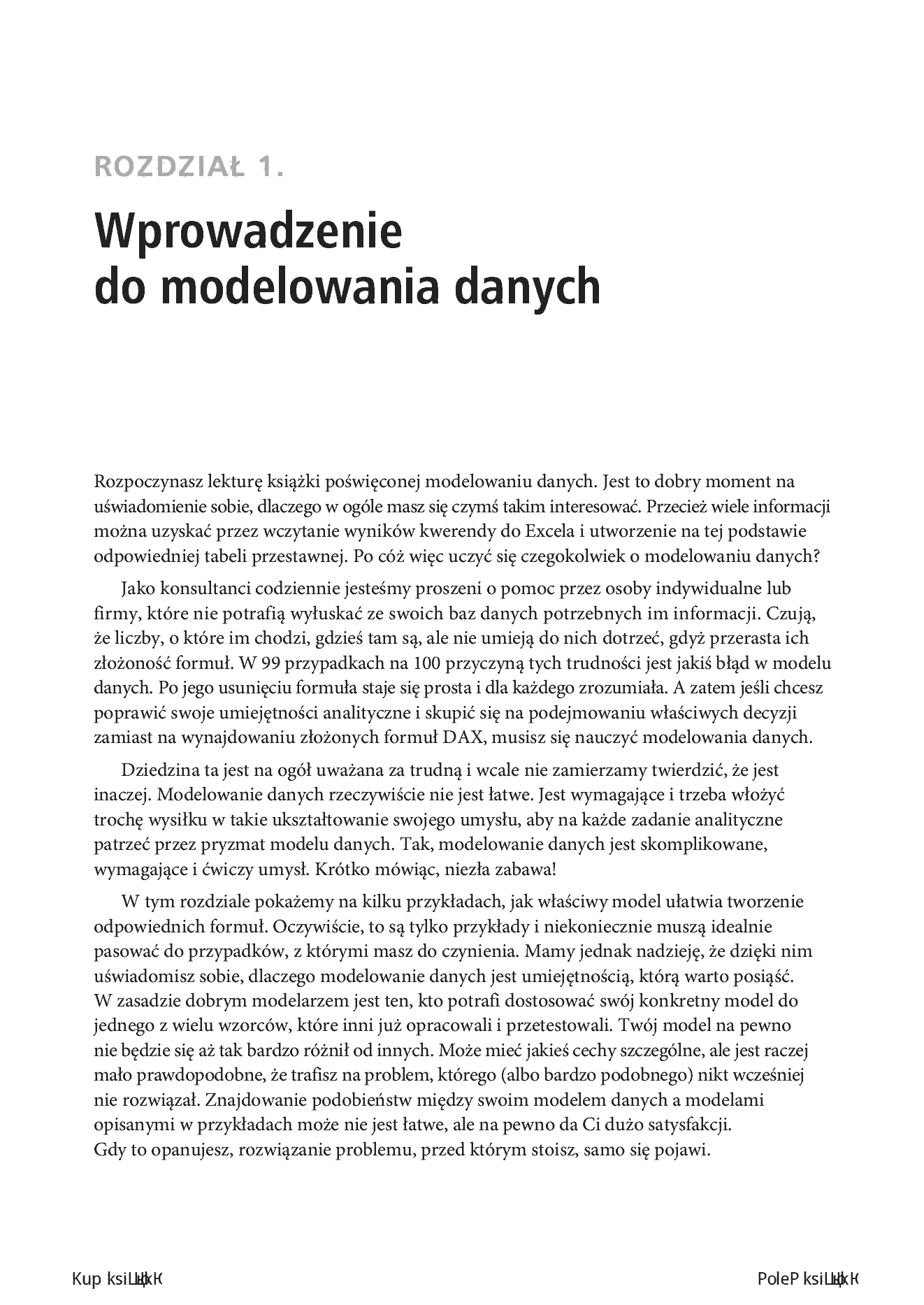 Fragment „Power BI i Power Pivot dla Excela. Analiza danych” — strona 7 z 30