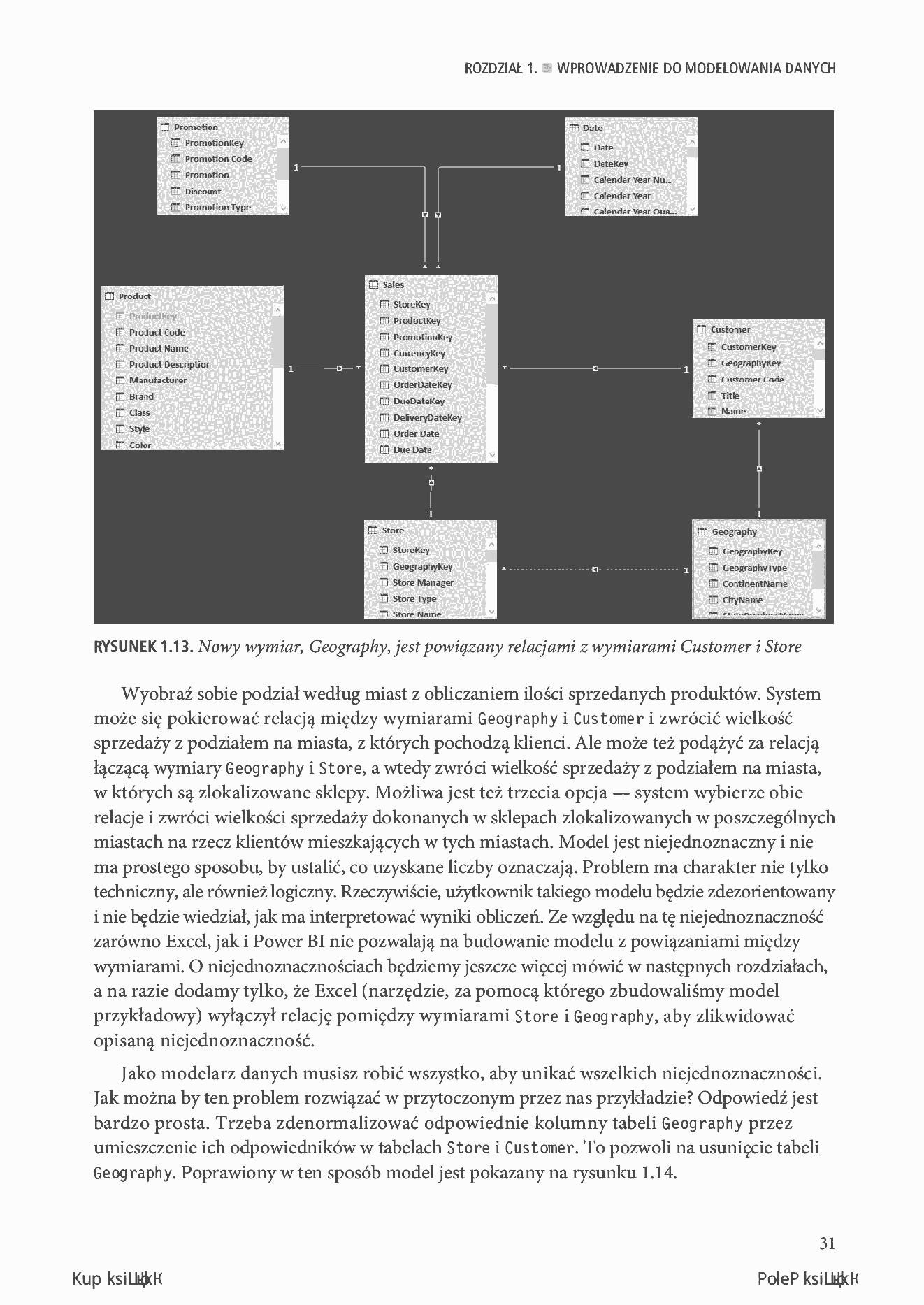 Fragment „Power BI i Power Pivot dla Excela. Analiza danych” — strona 25 z 30