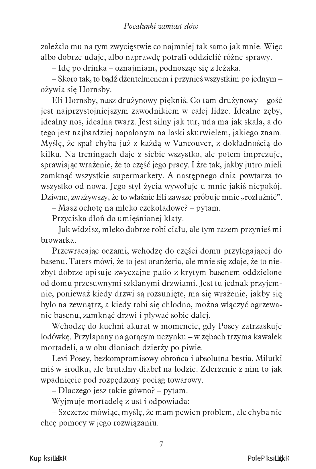 Fragment „Pocałunki zamiast słów. Vancouver Agitators: miłość na lodzie #1” — strona 5 z 18