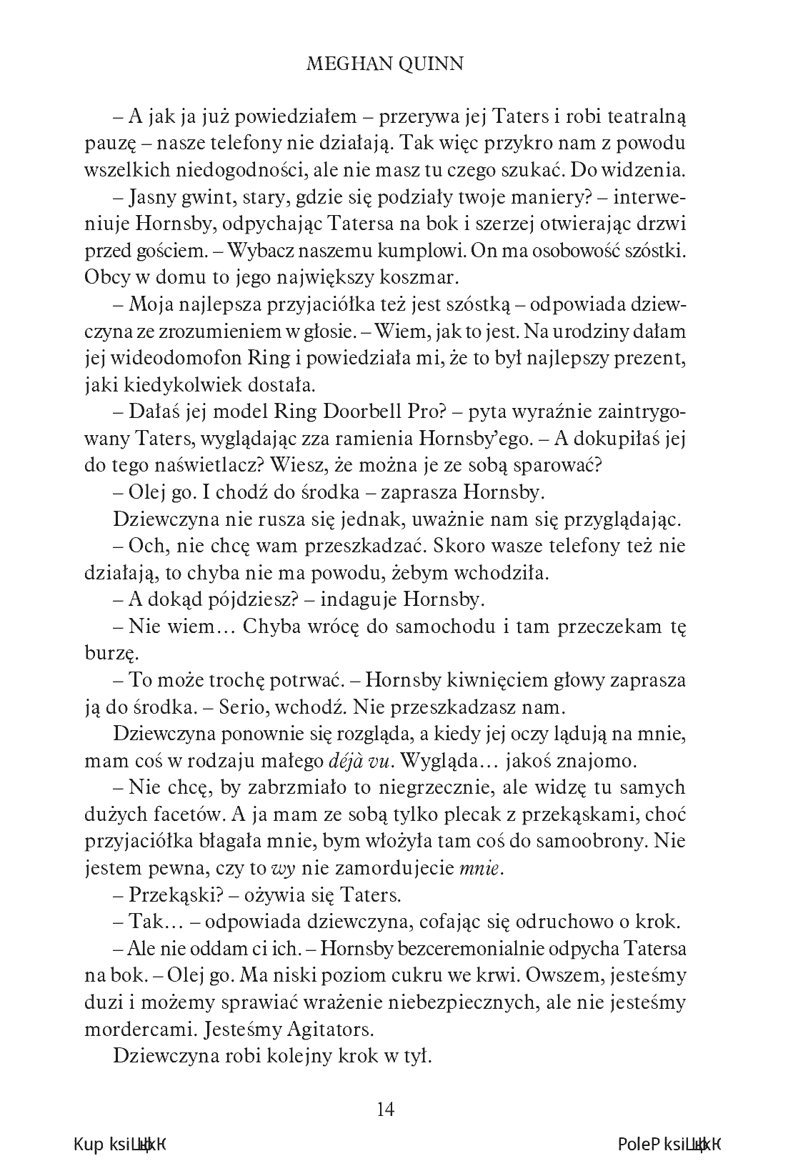 Fragment „Pocałunki zamiast słów. Vancouver Agitators: miłość na lodzie #1” — strona 12 z 18