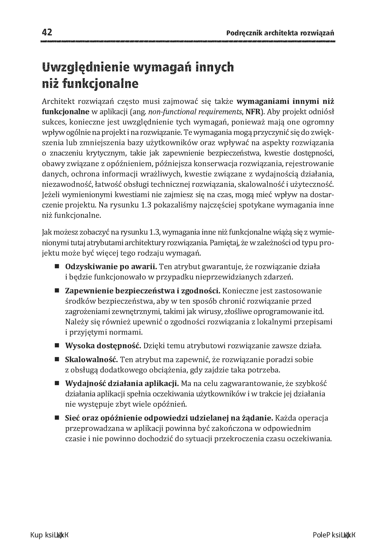 Fragment „Podręcznik architekta rozwiązań. Poznaj reguły oraz strategie projektu architektury i rozpocznij niezwykłą karierę. Wydanie II” — strona 26 z 30