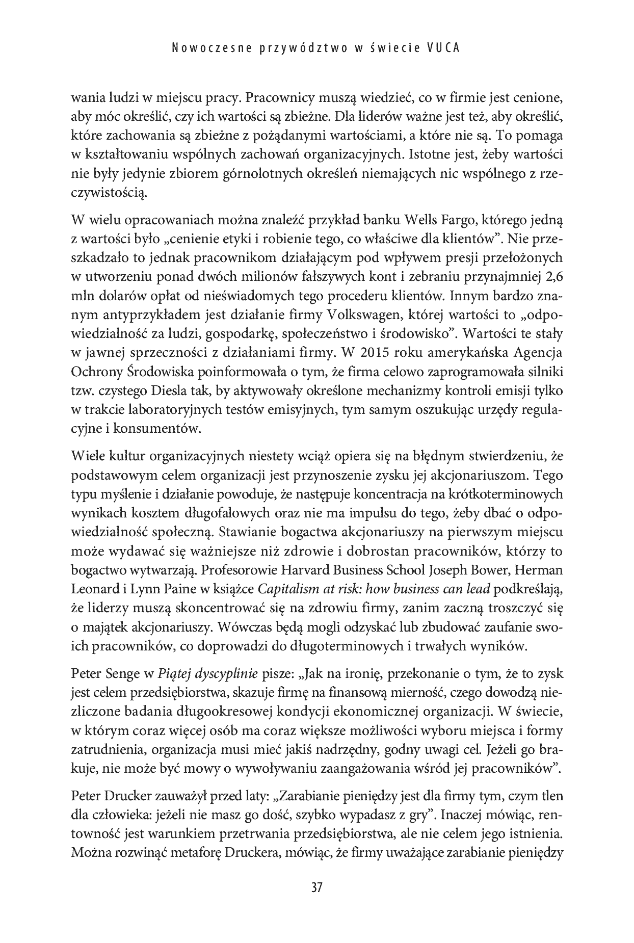Fragment „Przywództwo w świecie VUCA. Jak być skutecznym liderem w niepewnym środowisku” — strona 13 z 24