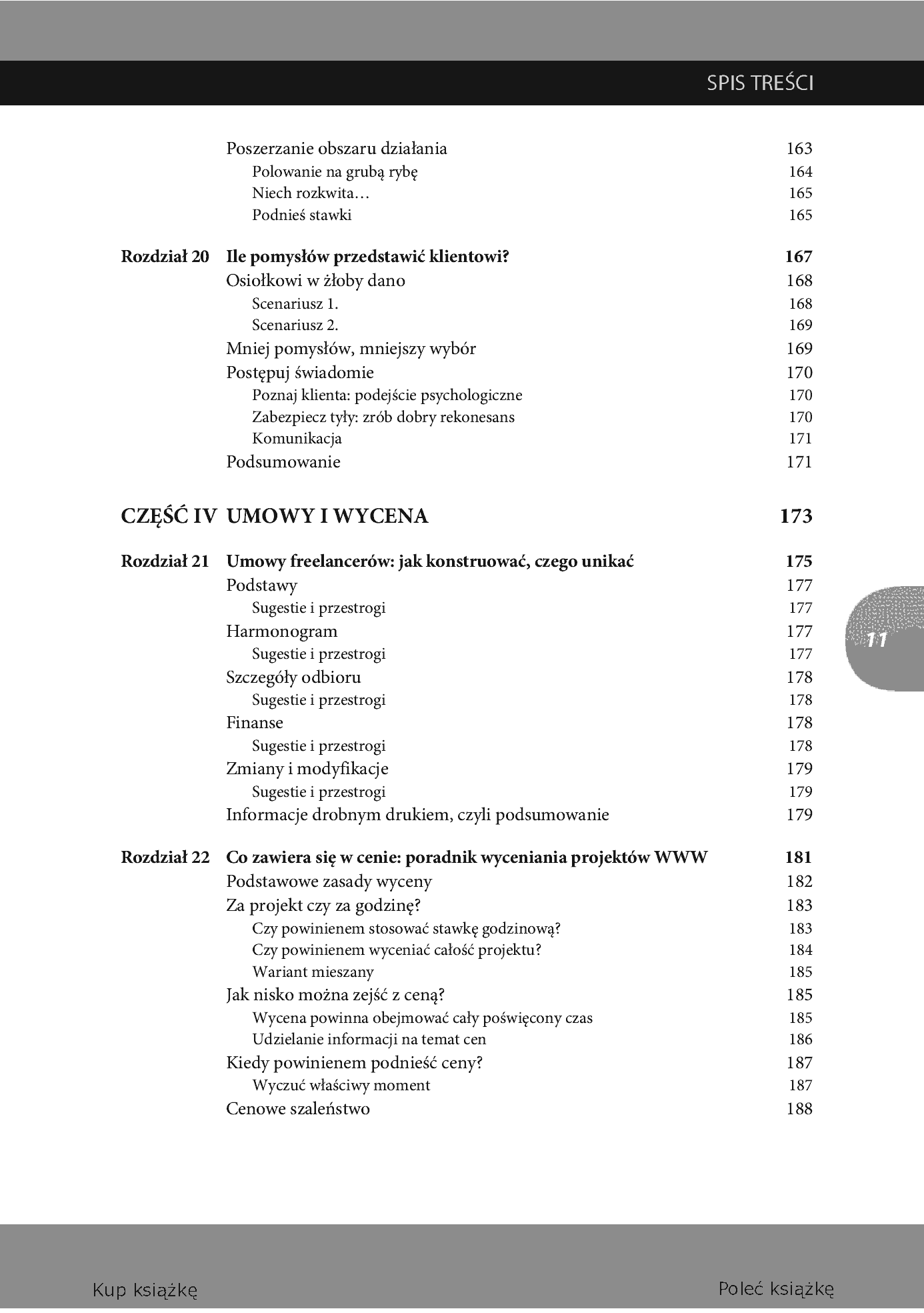 Fragment „Podręcznik freelancera. Tajniki sukcesu niezależnego projektanta stron WWW. Smashing Magazine” — strona 9 z 24