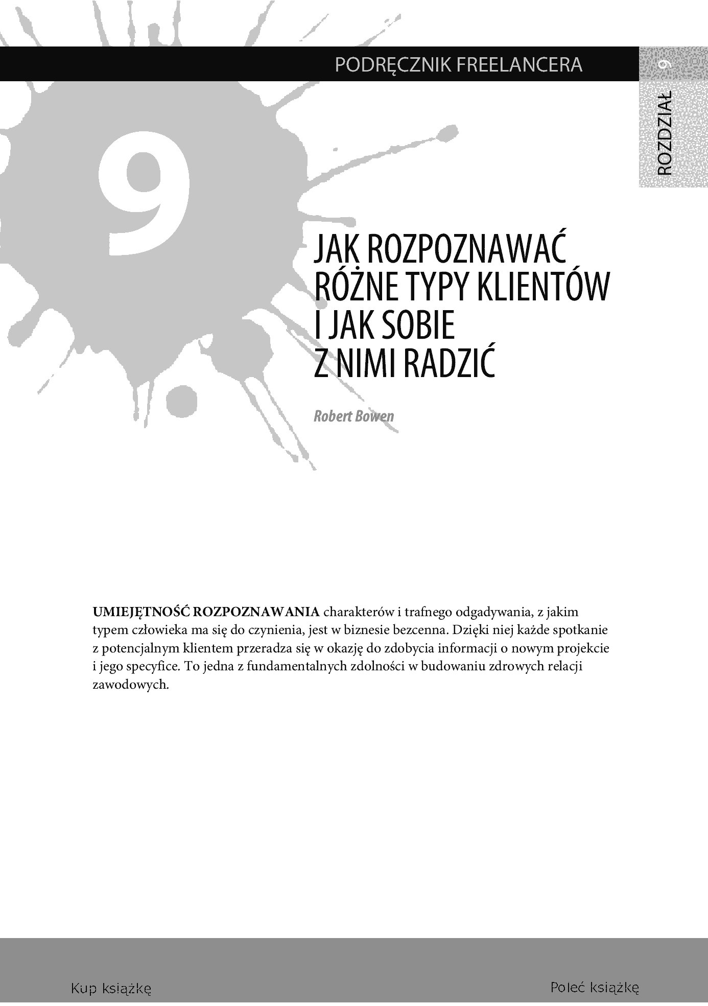Fragment „Podręcznik freelancera. Tajniki sukcesu niezależnego projektanta stron WWW. Smashing Magazine” — strona 11 z 24