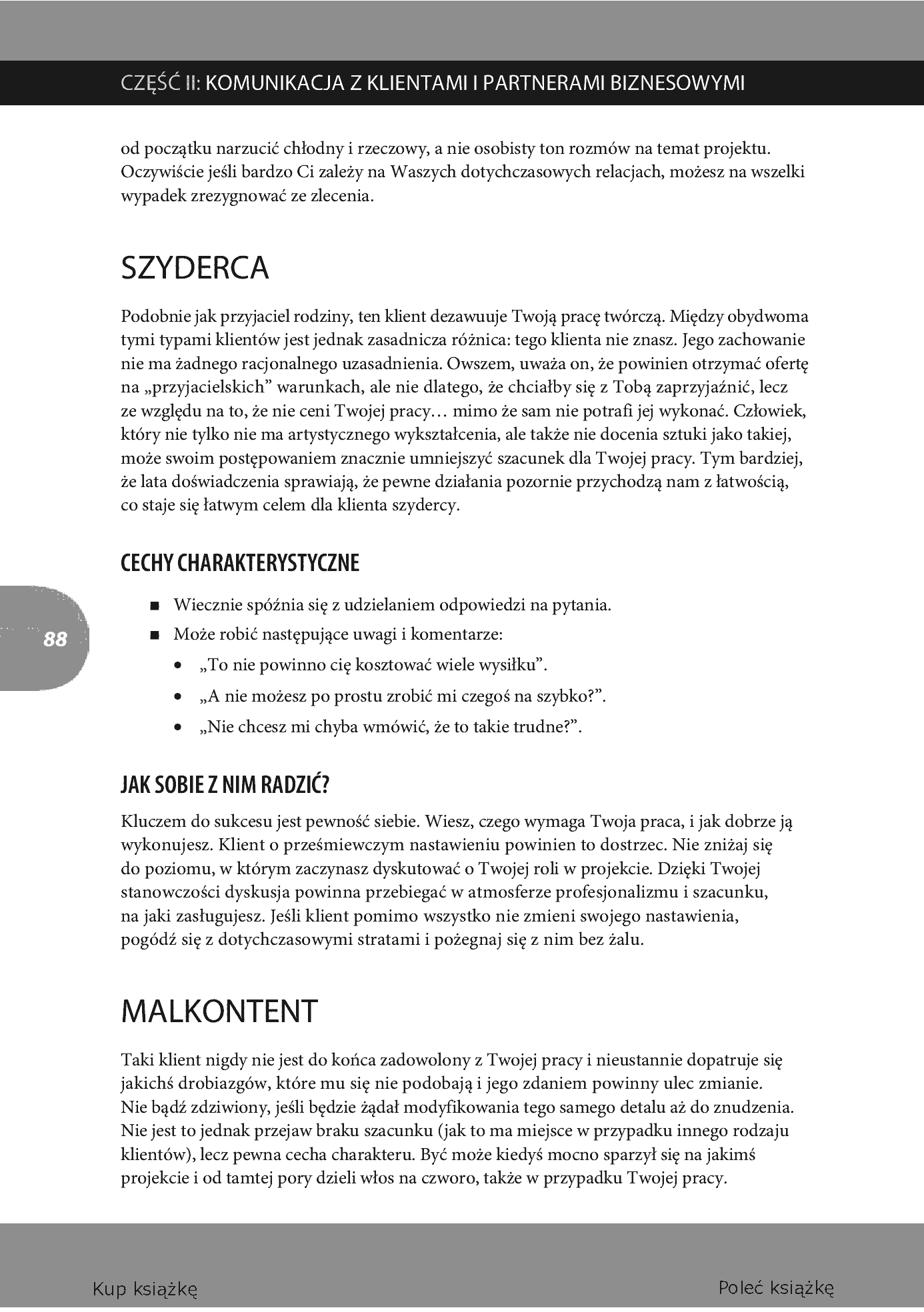 Fragment „Podręcznik freelancera. Tajniki sukcesu niezależnego projektanta stron WWW. Smashing Magazine” — strona 14 z 24