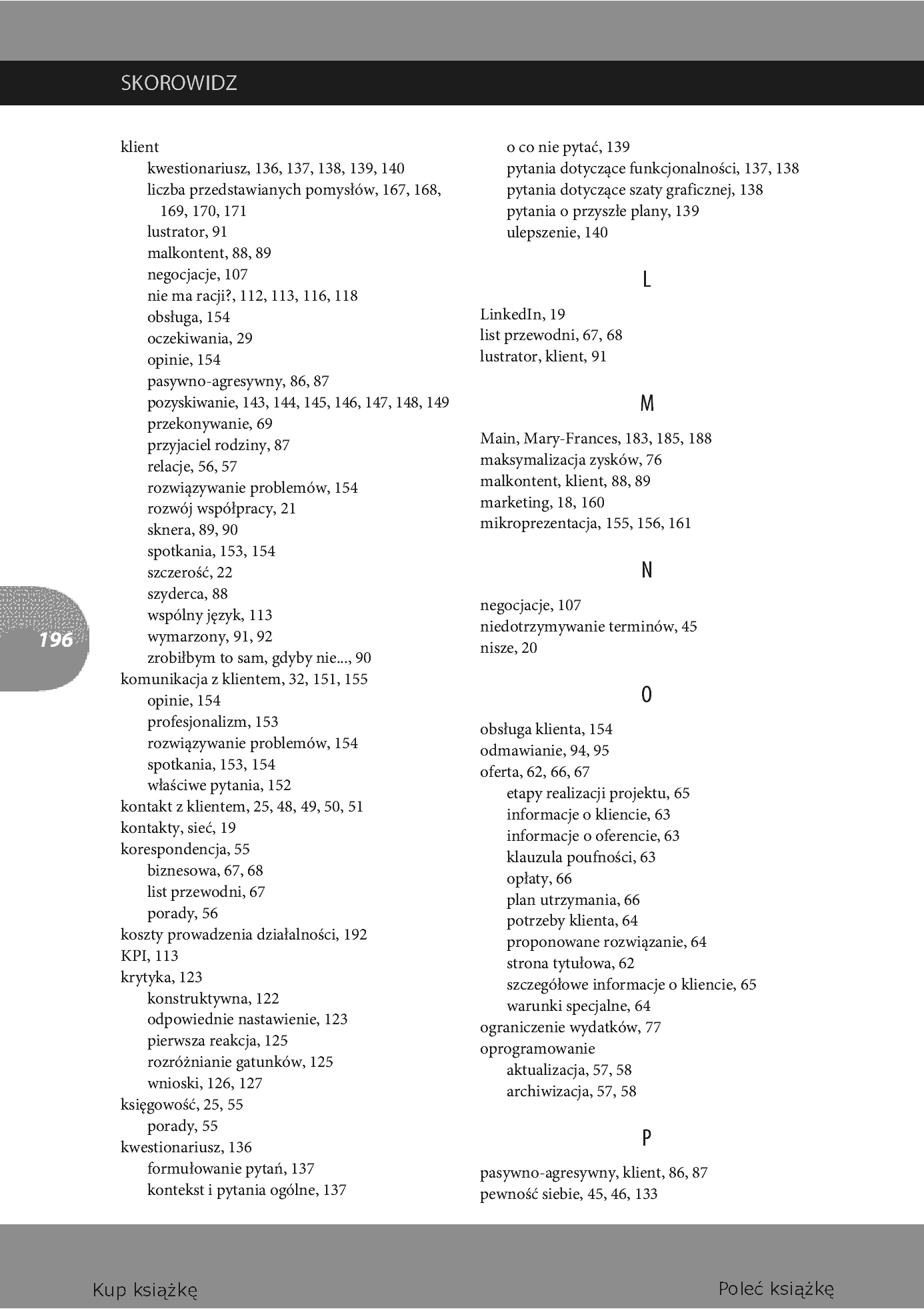 Fragment „Podręcznik freelancera. Tajniki sukcesu niezależnego projektanta stron WWW. Smashing Magazine” — strona 20 z 24