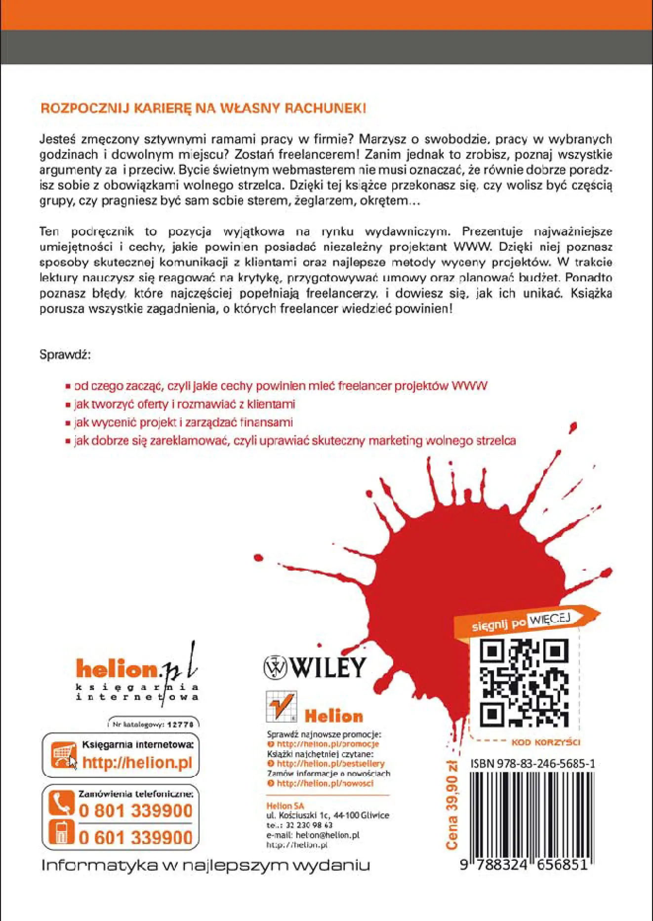 Fragment „Podręcznik freelancera. Tajniki sukcesu niezależnego projektanta stron WWW. Smashing Magazine” — strona 24 z 24