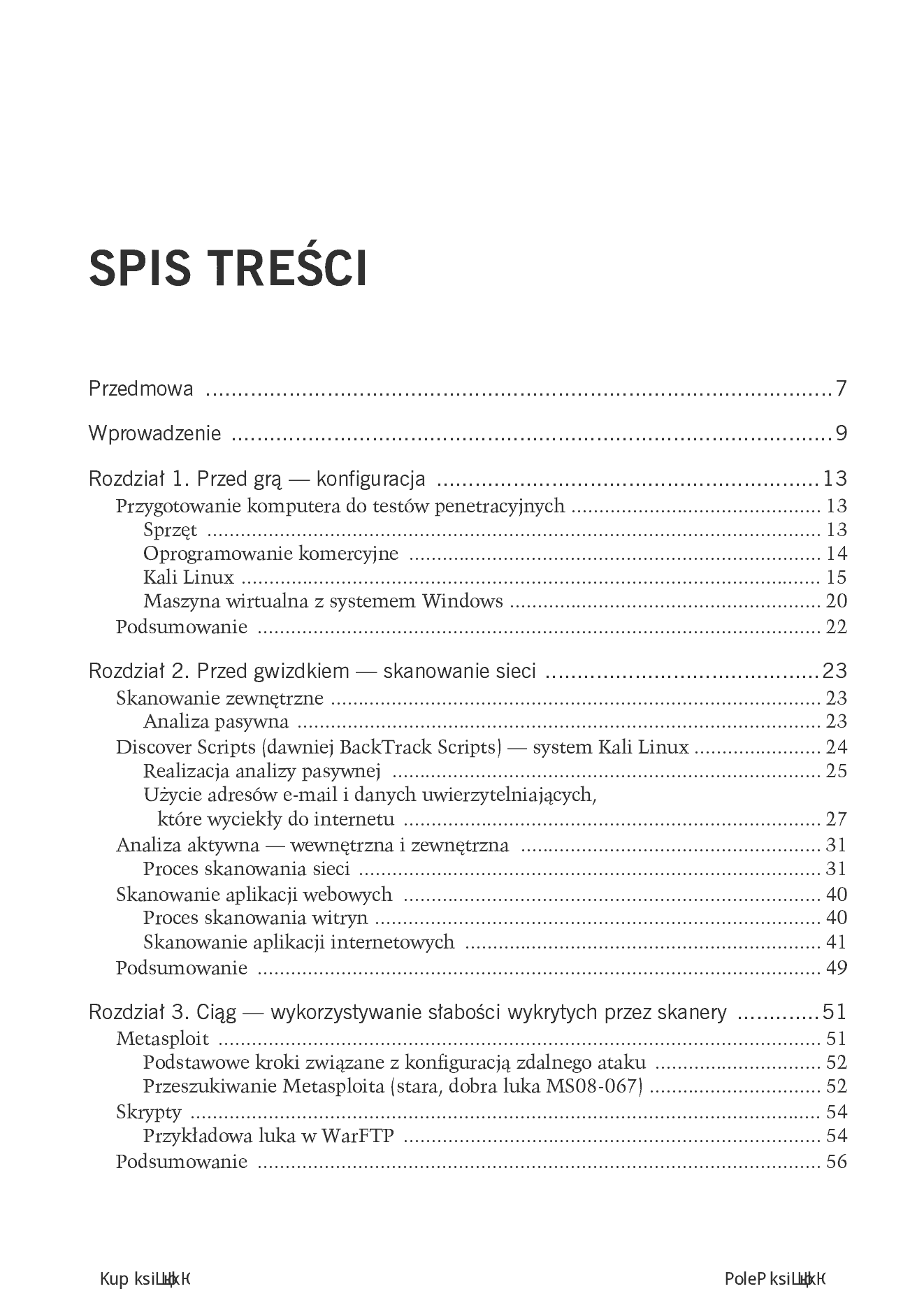 Fragment „Podręcznik pentestera. Bezpieczeństwo systemów informatycznych” — strona 3 z 24