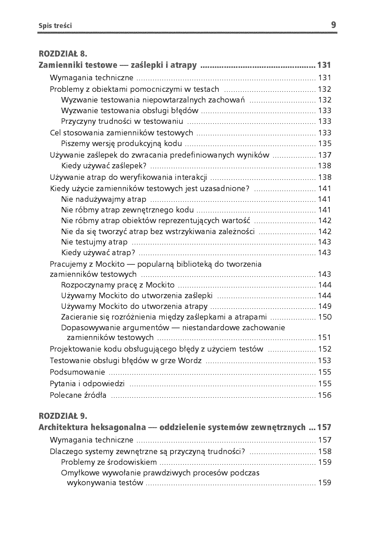 Fragment „Podejście TDD w Javie. Testowanie, SOLID i architektura heksagonalna jako fundamenty wysokiej jakości” — strona 7 z 26
