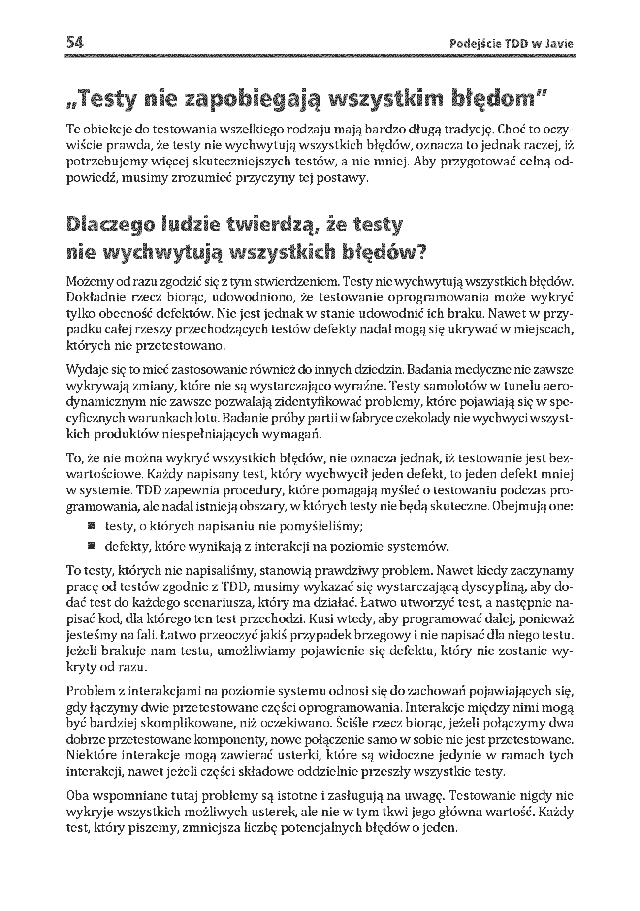 Fragment „Podejście TDD w Javie. Testowanie, SOLID i architektura heksagonalna jako fundamenty wysokiej jakości” — strona 16 z 26