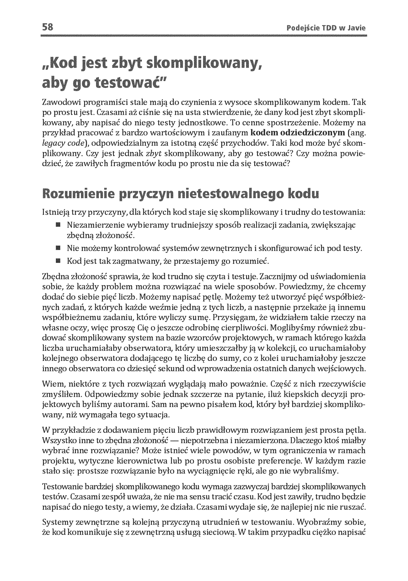 Fragment „Podejście TDD w Javie. Testowanie, SOLID i architektura heksagonalna jako fundamenty wysokiej jakości” — strona 20 z 26