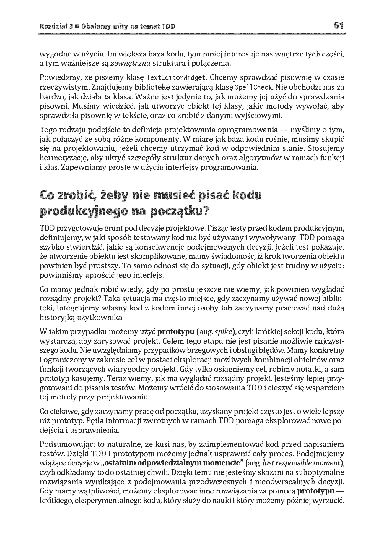 Fragment „Podejście TDD w Javie. Testowanie, SOLID i architektura heksagonalna jako fundamenty wysokiej jakości” — strona 23 z 26