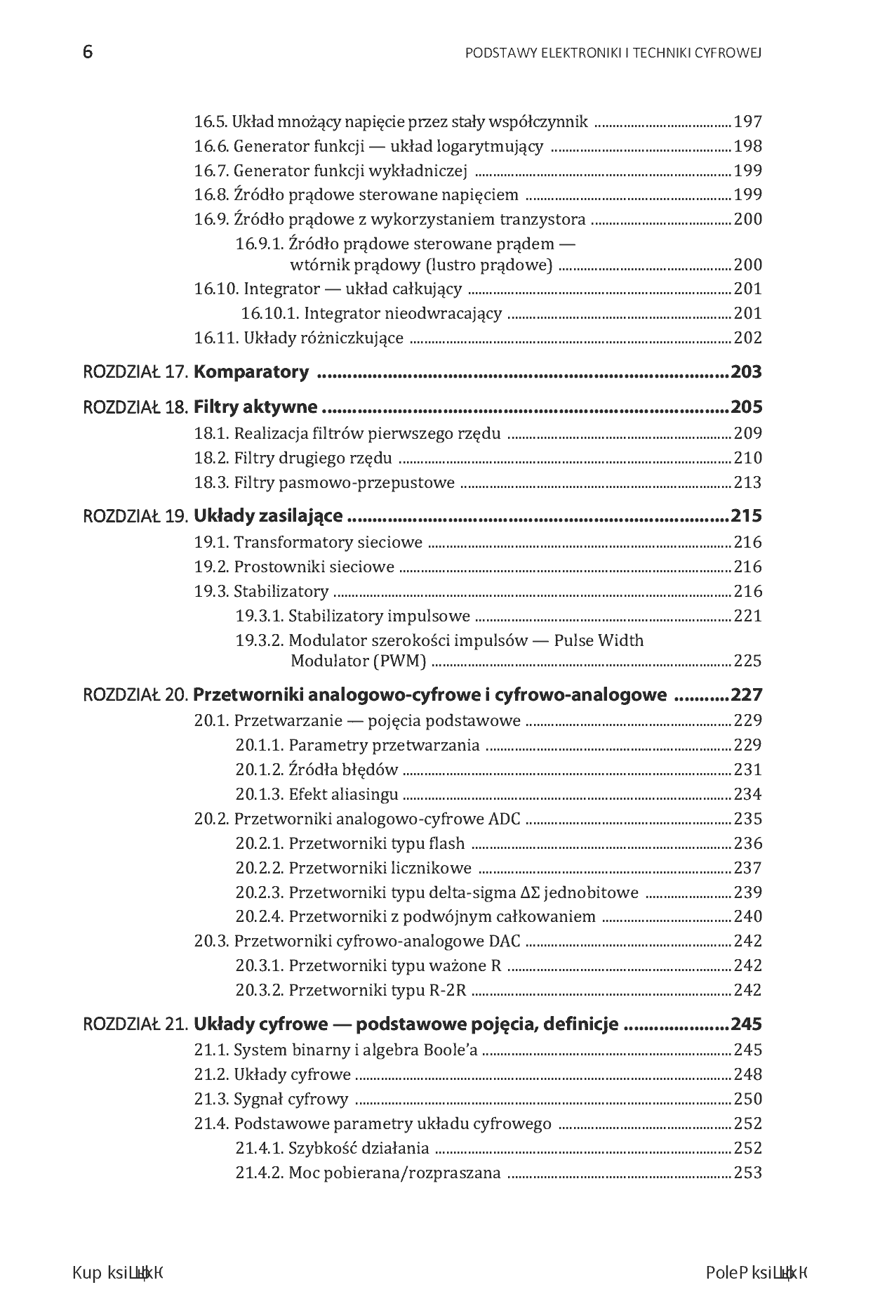 Fragment „Podstawy elektroniki i techniki cyfrowej” — strona 6 z 28