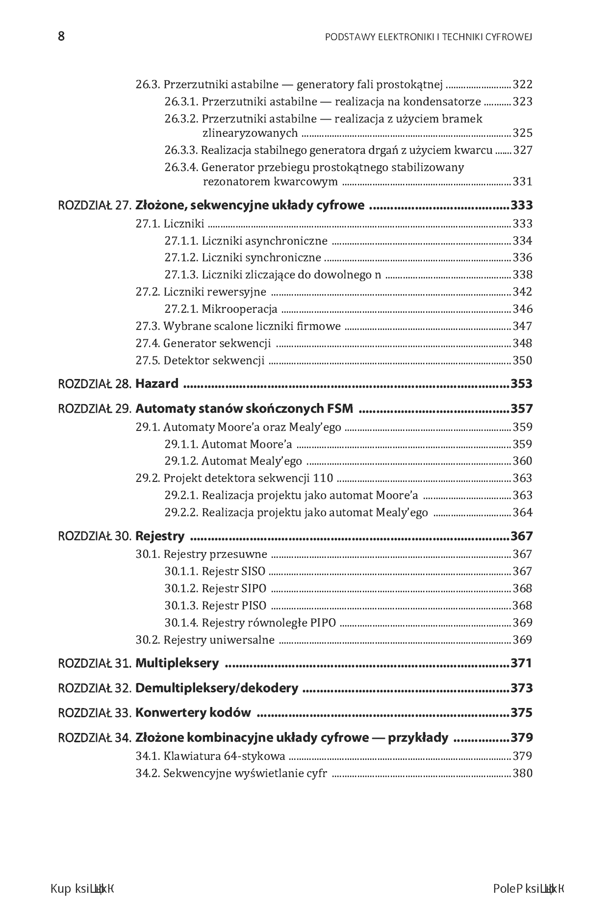 Fragment „Podstawy elektroniki i techniki cyfrowej” — strona 8 z 28