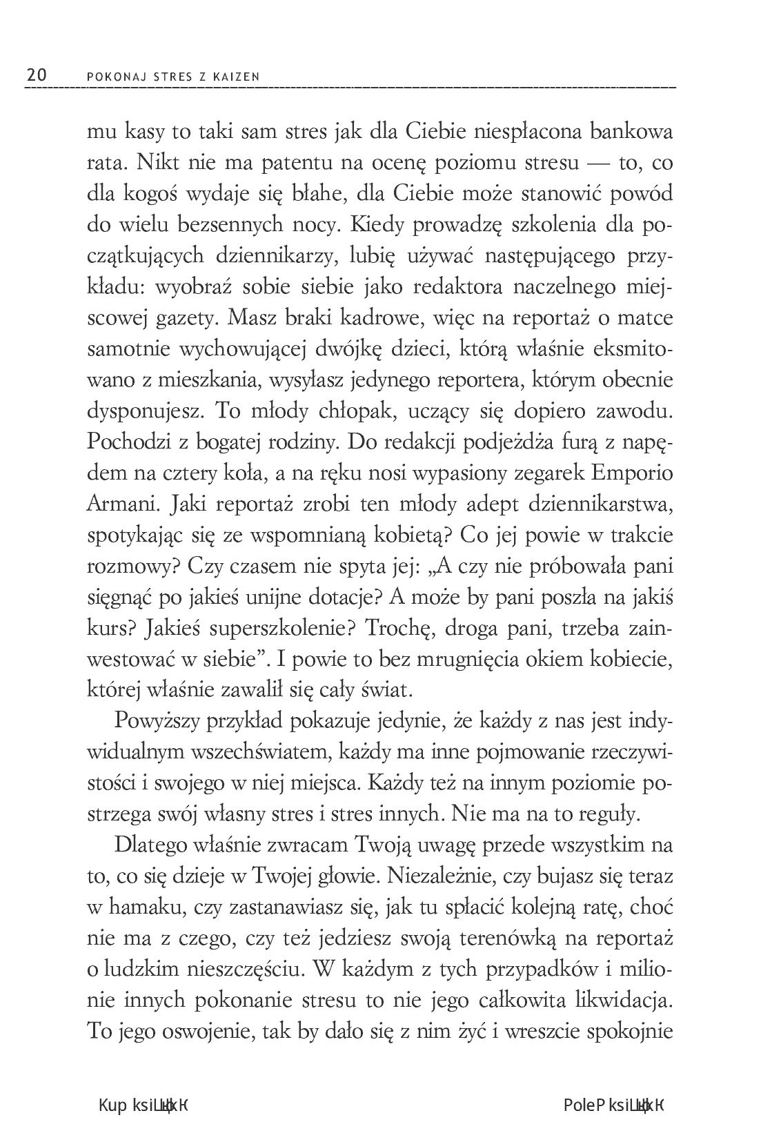 Fragment „Pokonaj stres z Kaizen” — strona 12 z 22