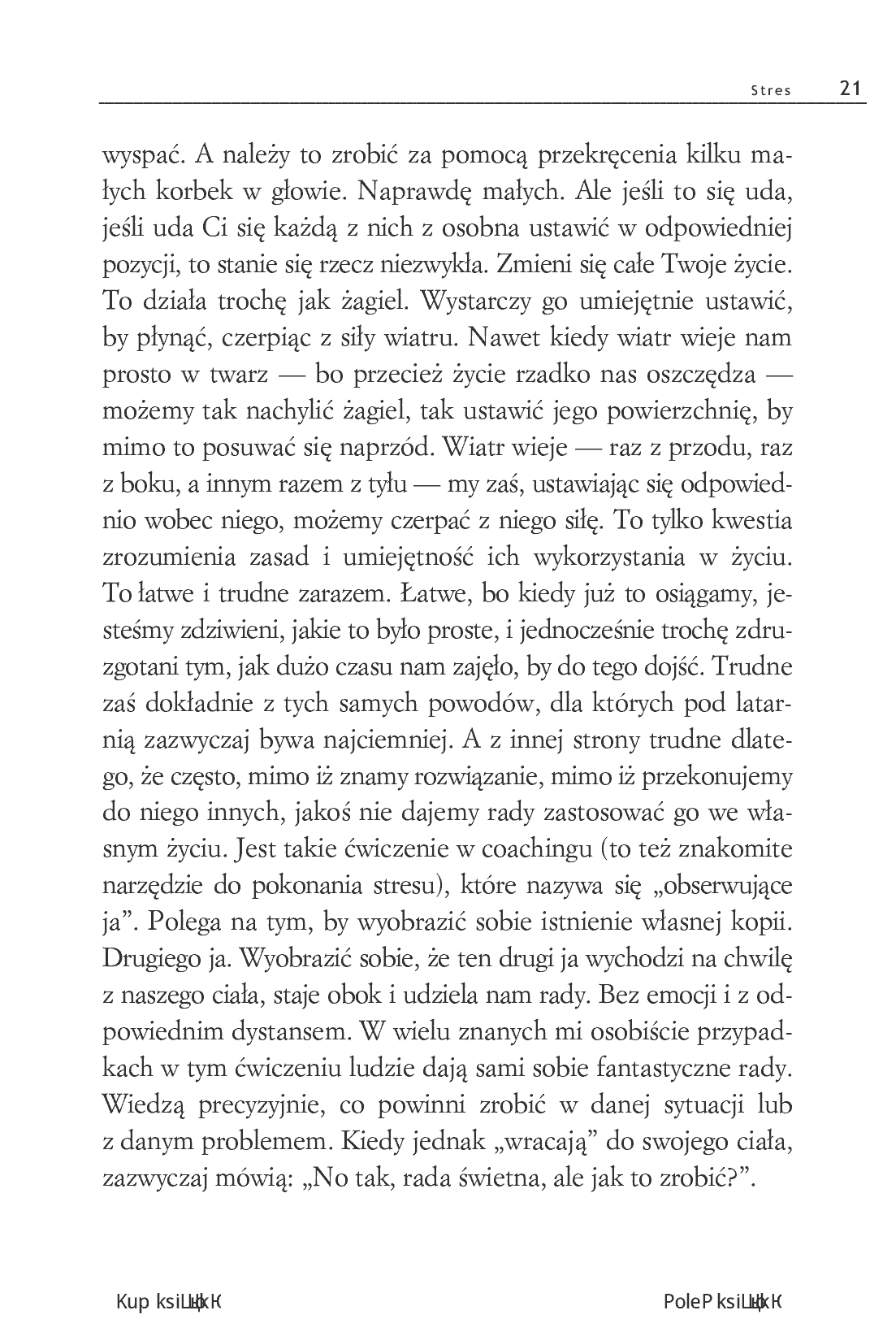 Fragment „Pokonaj stres z Kaizen” — strona 13 z 22