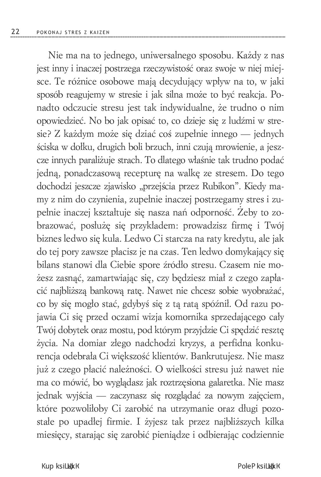 Fragment „Pokonaj stres z Kaizen” — strona 14 z 22