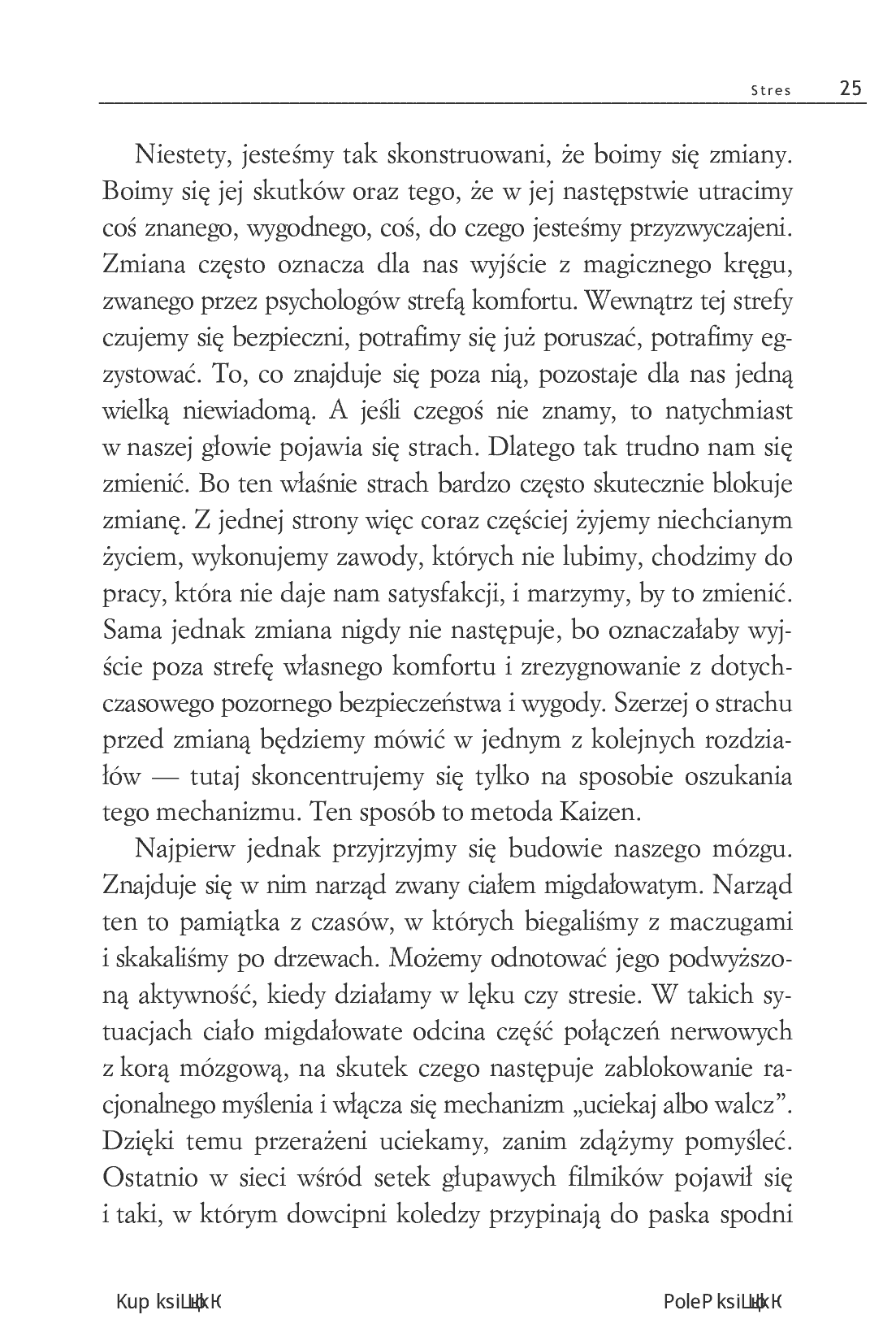 Fragment „Pokonaj stres z Kaizen” — strona 17 z 22