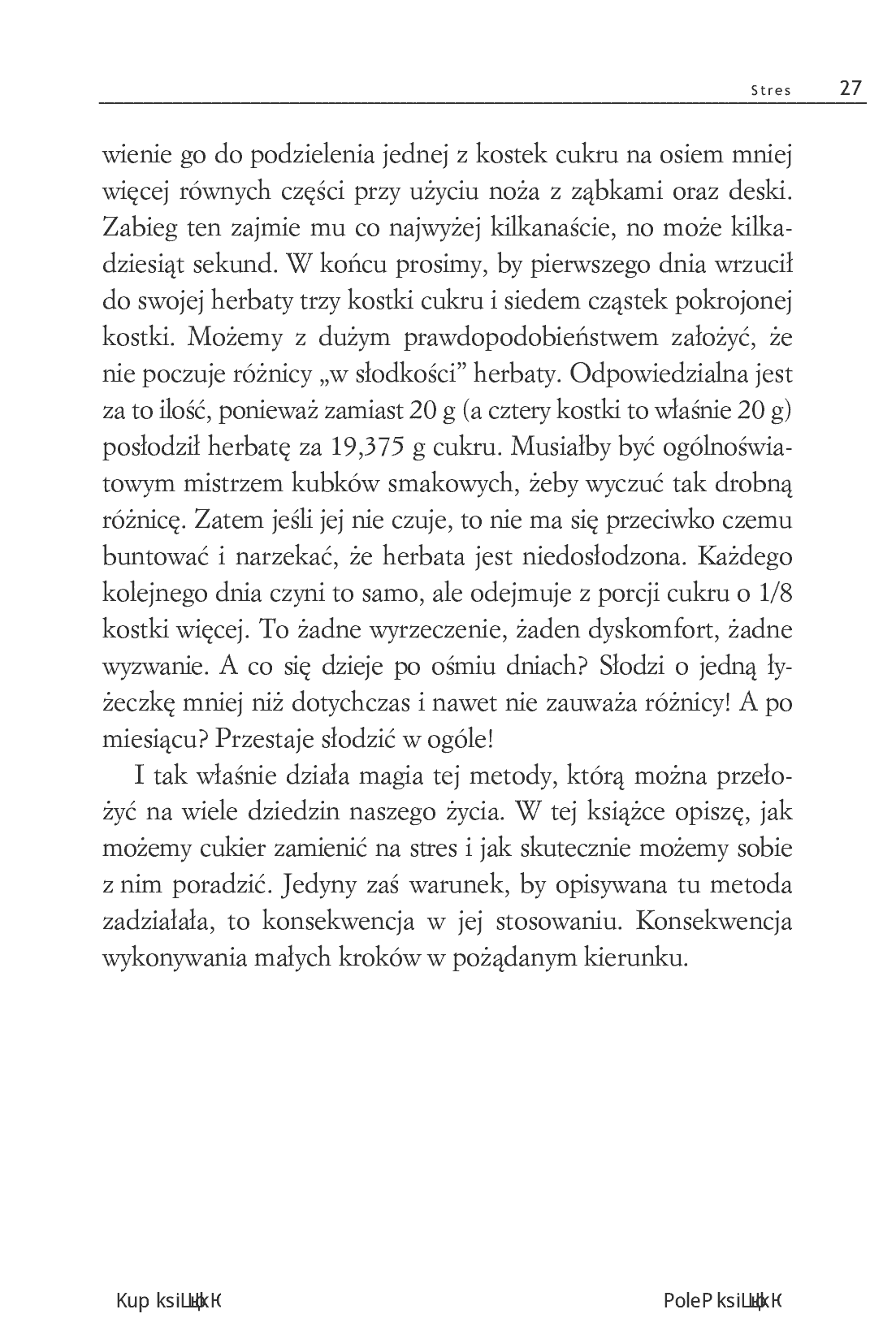 Fragment „Pokonaj stres z Kaizen” — strona 19 z 22