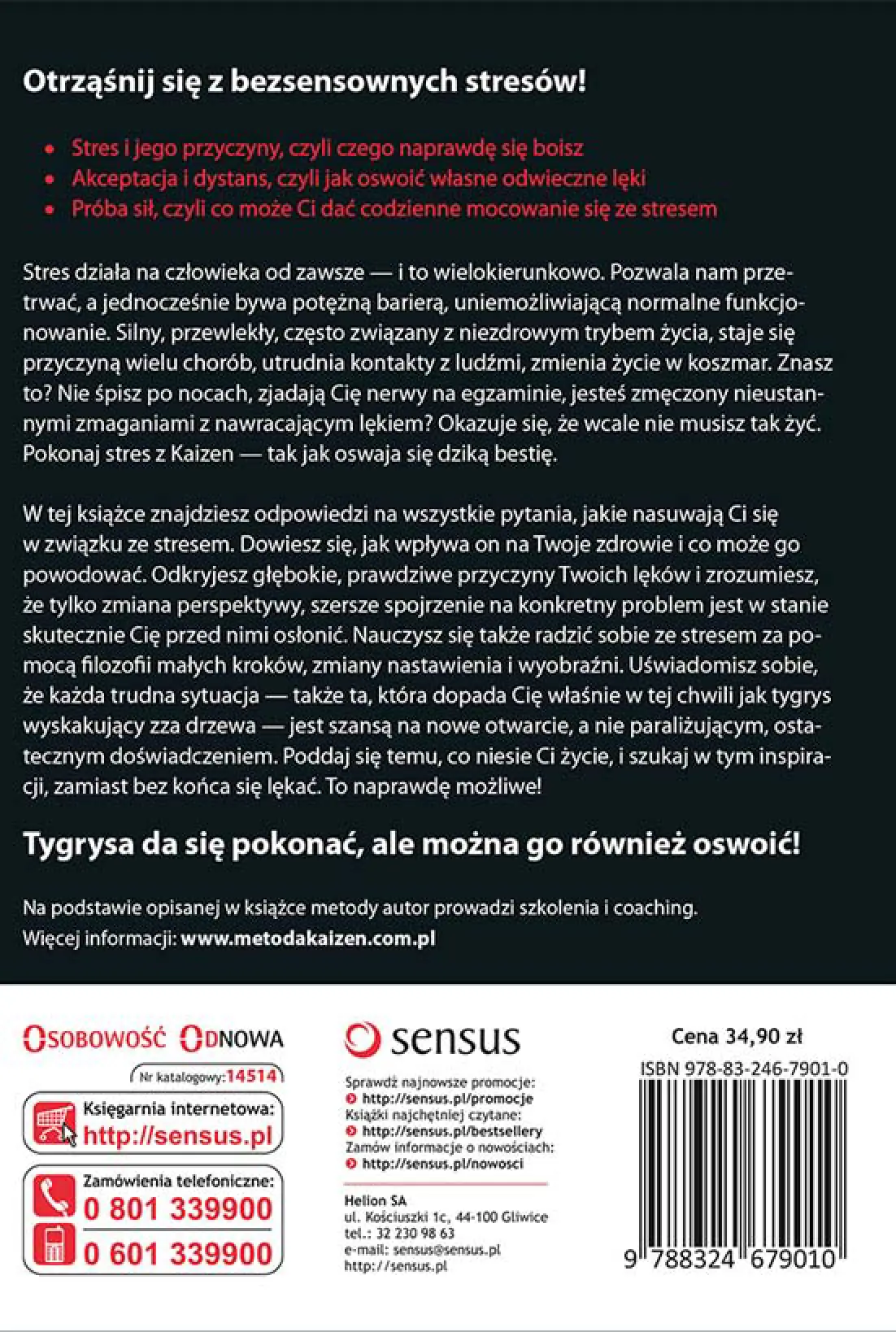 Fragment „Pokonaj stres z Kaizen” — strona 22 z 22