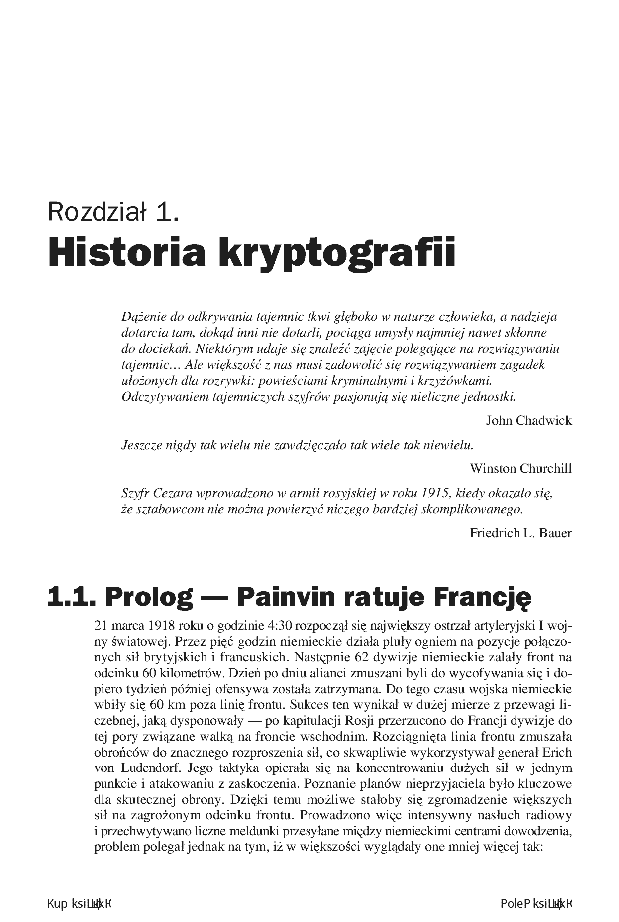 Fragment „Podstawy kryptografii. Wydanie III” — strona 7 z 30