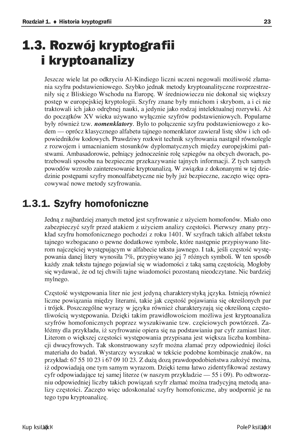 Fragment „Podstawy kryptografii. Wydanie III” — strona 15 z 30