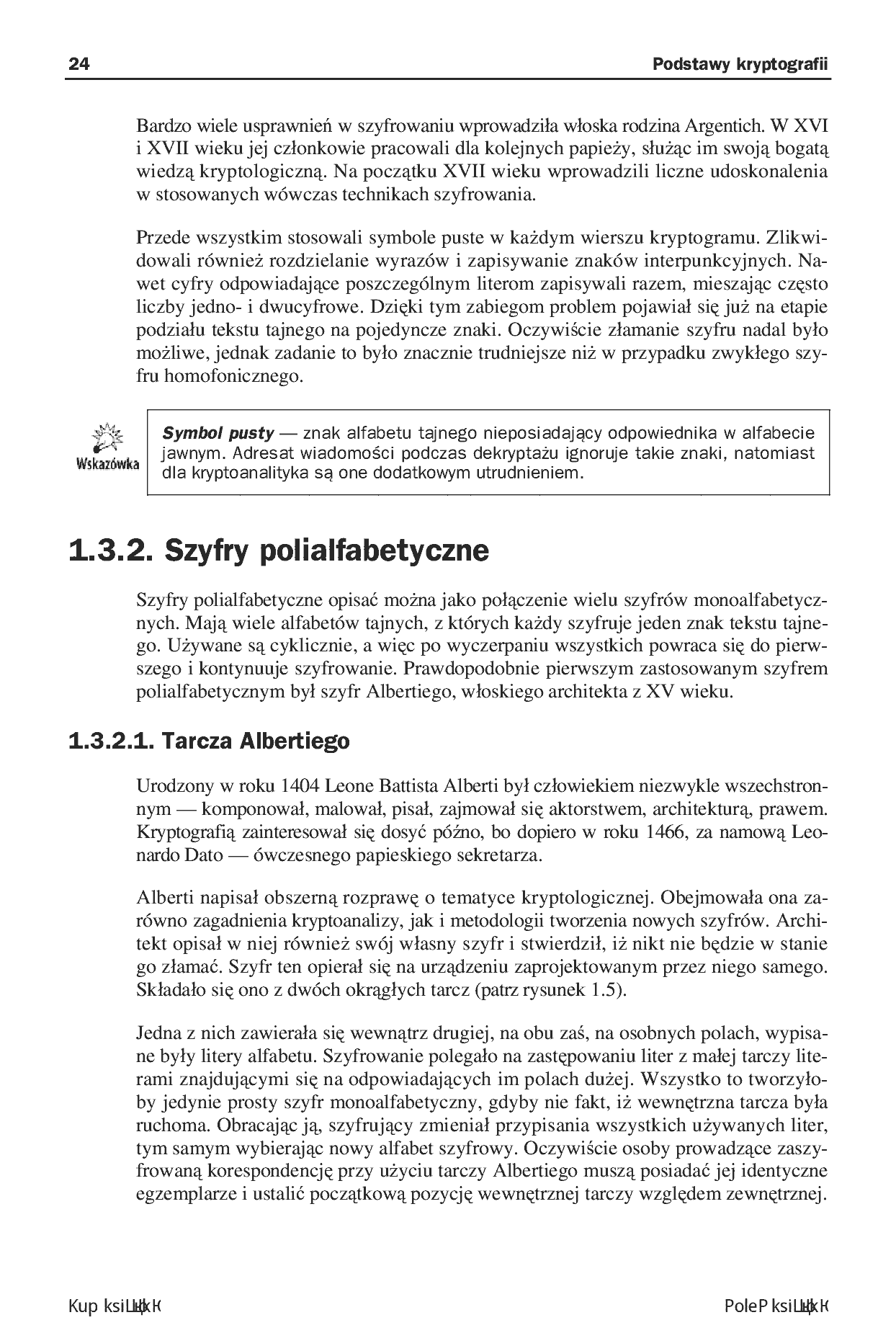 Fragment „Podstawy kryptografii. Wydanie III” — strona 16 z 30