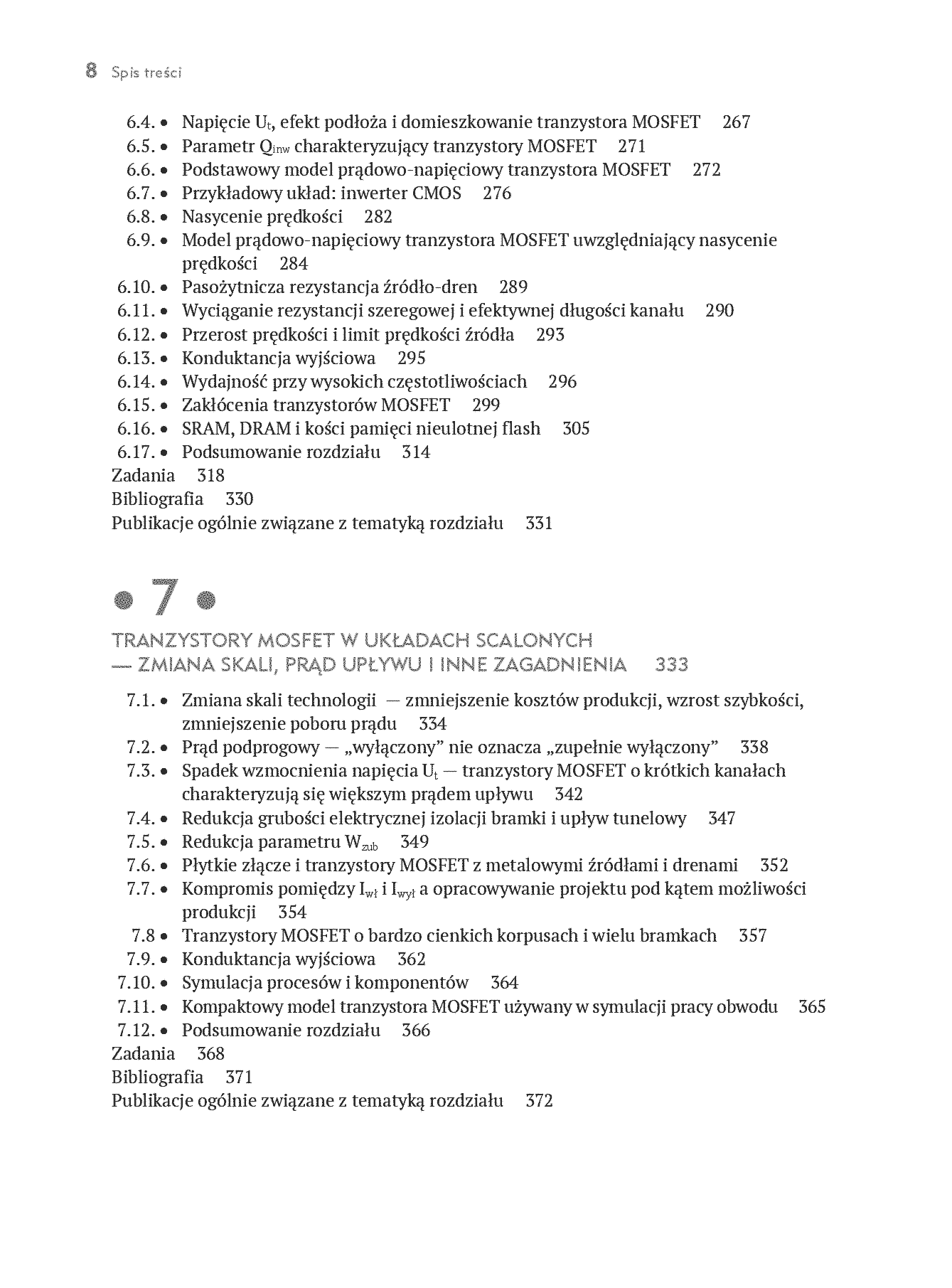 Fragment „Półprzewodniki. Nowoczesne rozwiązania w układach scalonych” — strona 6 z 30
