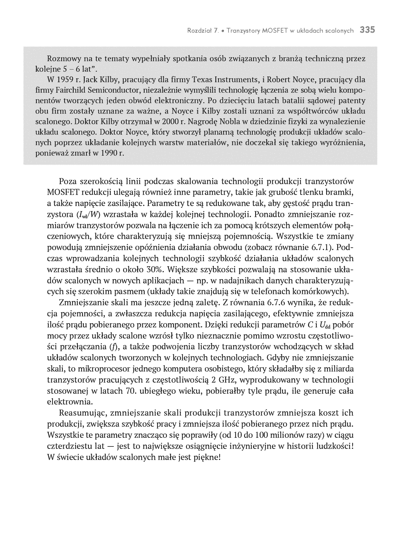 Fragment „Półprzewodniki. Nowoczesne rozwiązania w układach scalonych” — strona 11 z 30