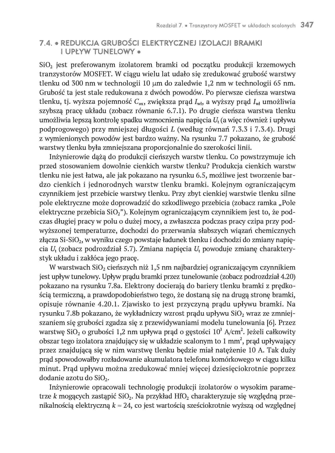 Fragment „Półprzewodniki. Nowoczesne rozwiązania w układach scalonych” — strona 23 z 30