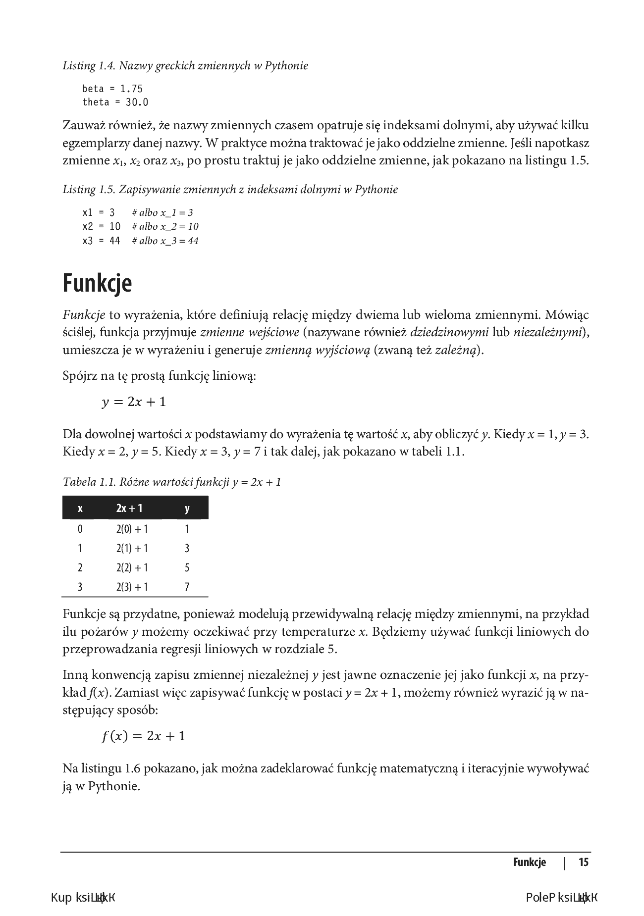 Fragment „Podstawy matematyki w data science. Algebra liniowa, rachunek prawdopodobieństwa i statystyka” — strona 11 z 30