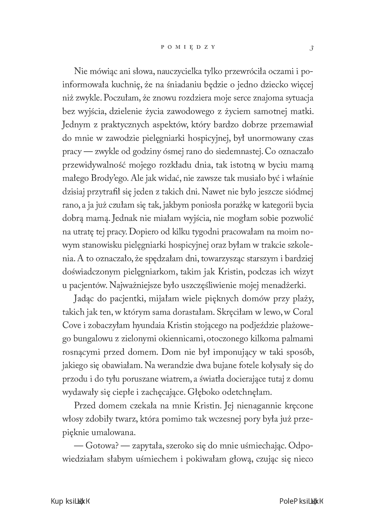Fragment „Pomiędzy. Niezapomniane spotkania u kresu życia” — strona 5 z 24