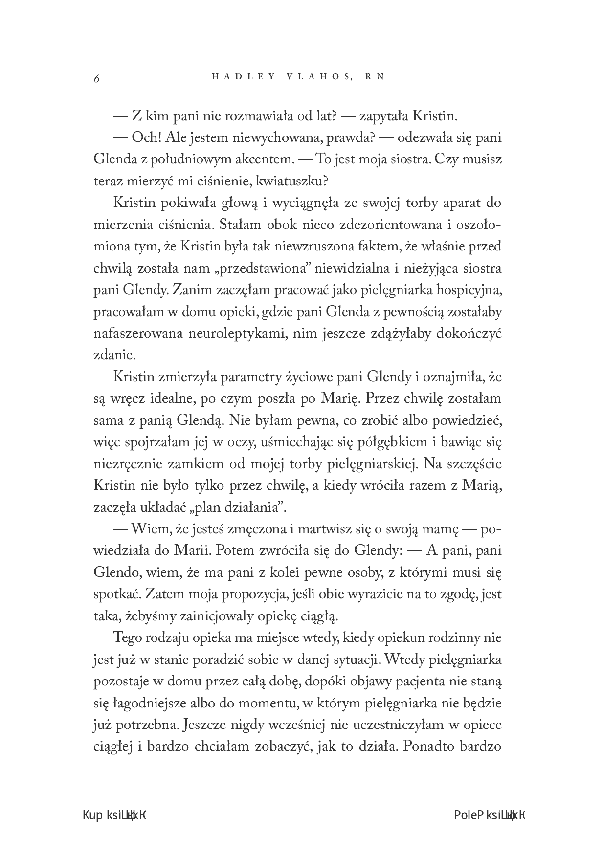 Fragment „Pomiędzy. Niezapomniane spotkania u kresu życia” — strona 8 z 24