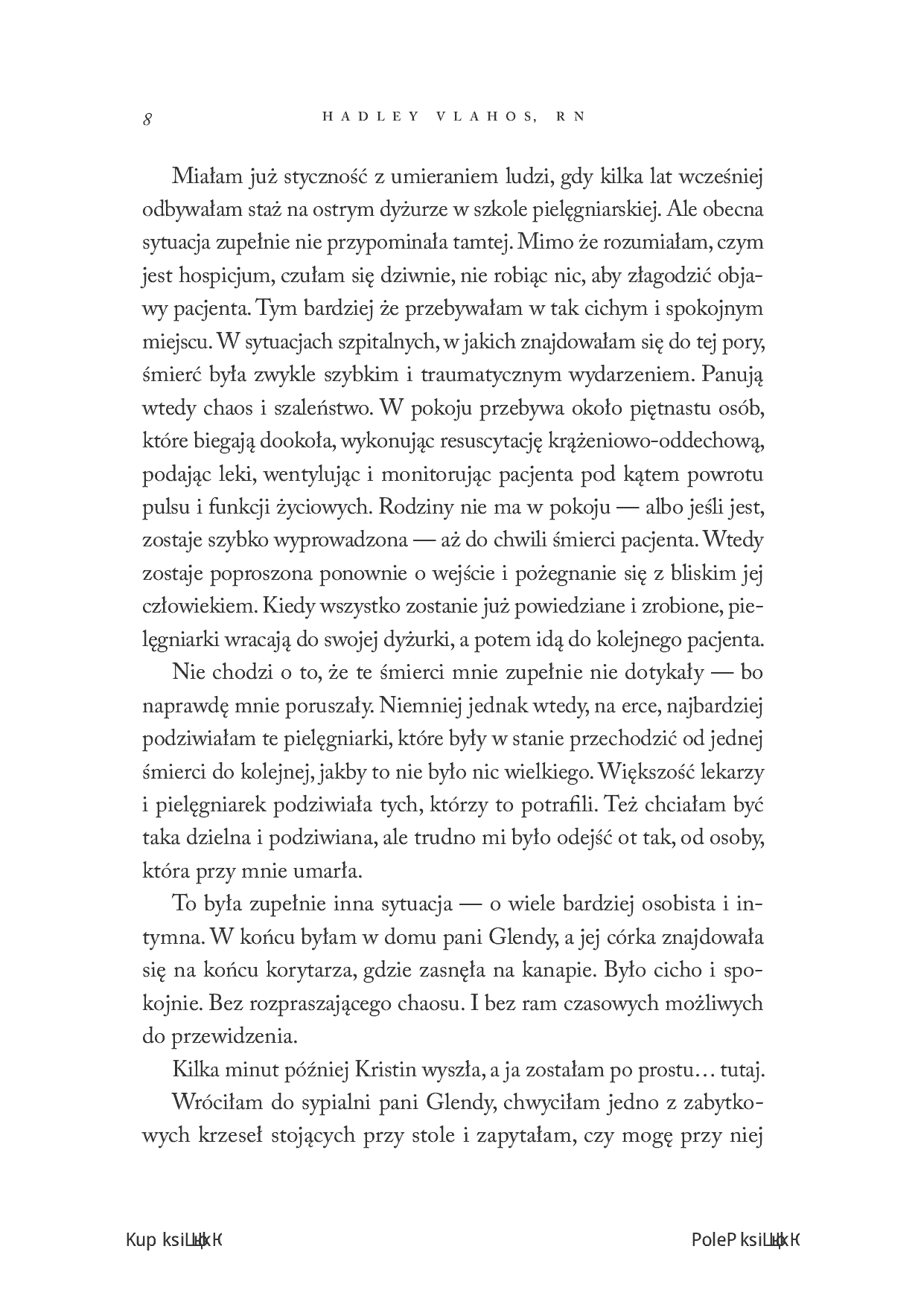 Fragment „Pomiędzy. Niezapomniane spotkania u kresu życia” — strona 10 z 24