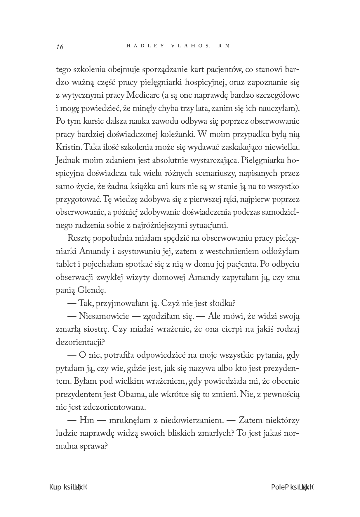 Fragment „Pomiędzy. Niezapomniane spotkania u kresu życia” — strona 18 z 24