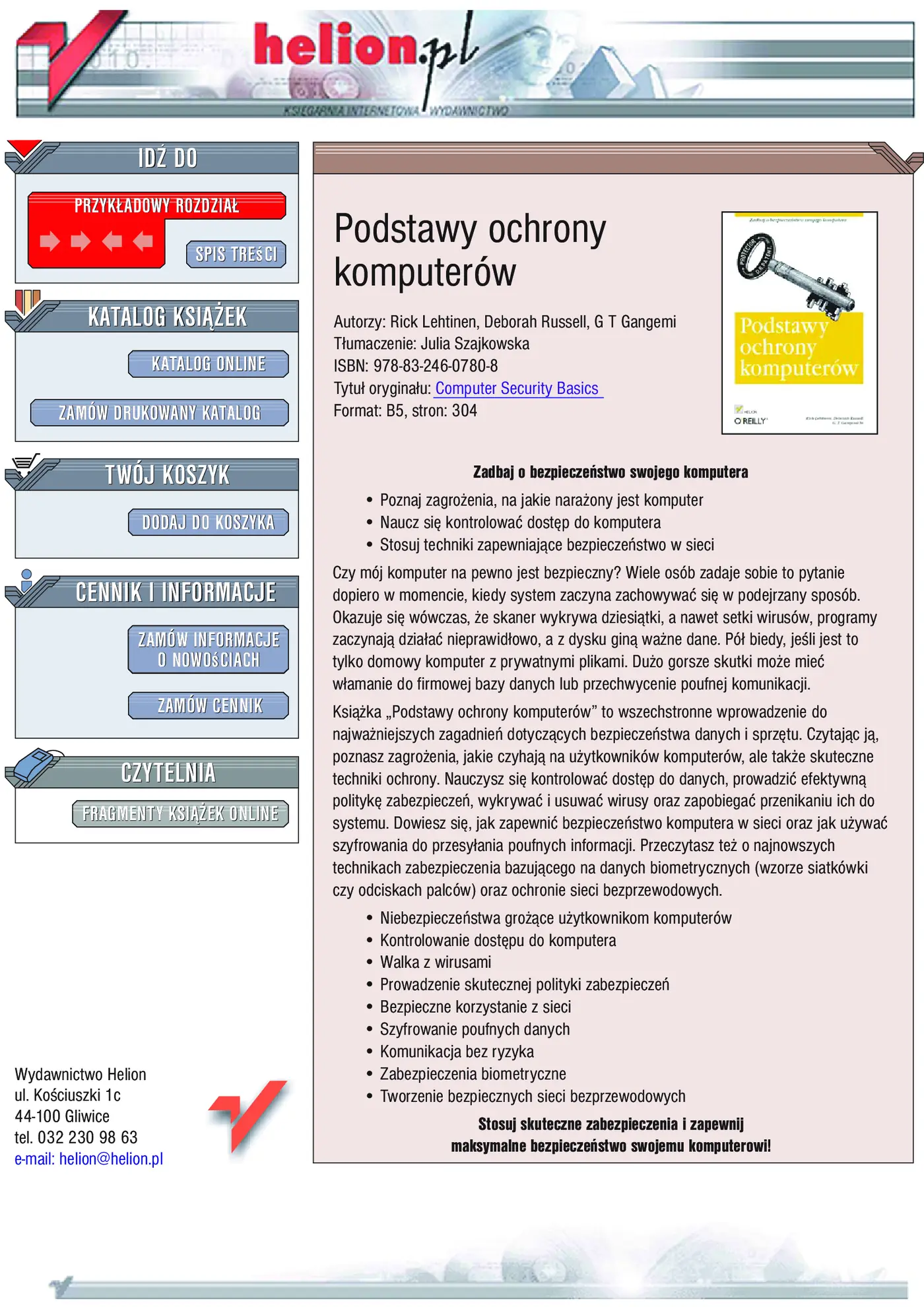 Fragment „Podstawy ochrony komputerów” — strona 1 z 30
