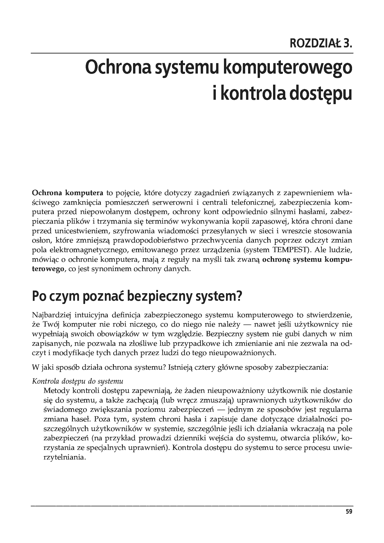 Fragment „Podstawy ochrony komputerów” — strona 5 z 30