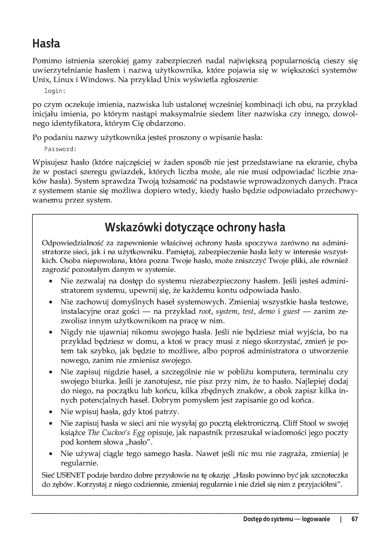 Fragment „Podstawy ochrony komputerów” — strona 13 z 30